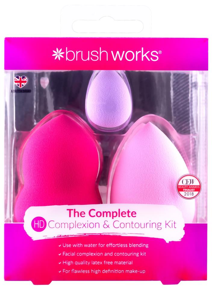 Brushworks HD Complexion & Contouring Set