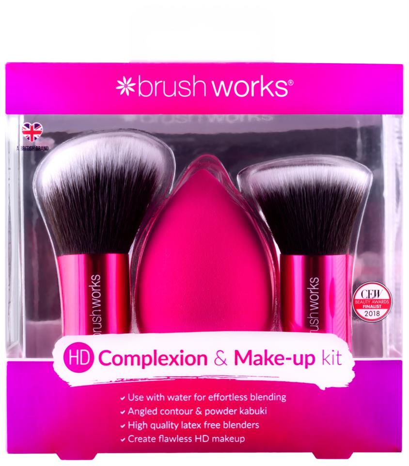 Brushworks HD Complexion & Make up Kit