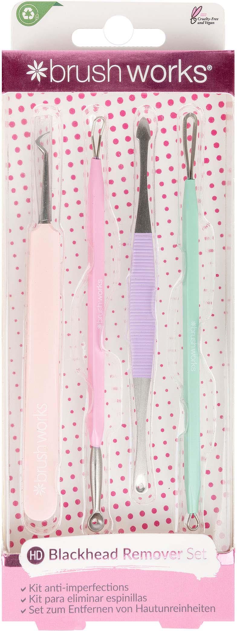 Brushworks HD Pastel Blackhead & Blemish Remover Set