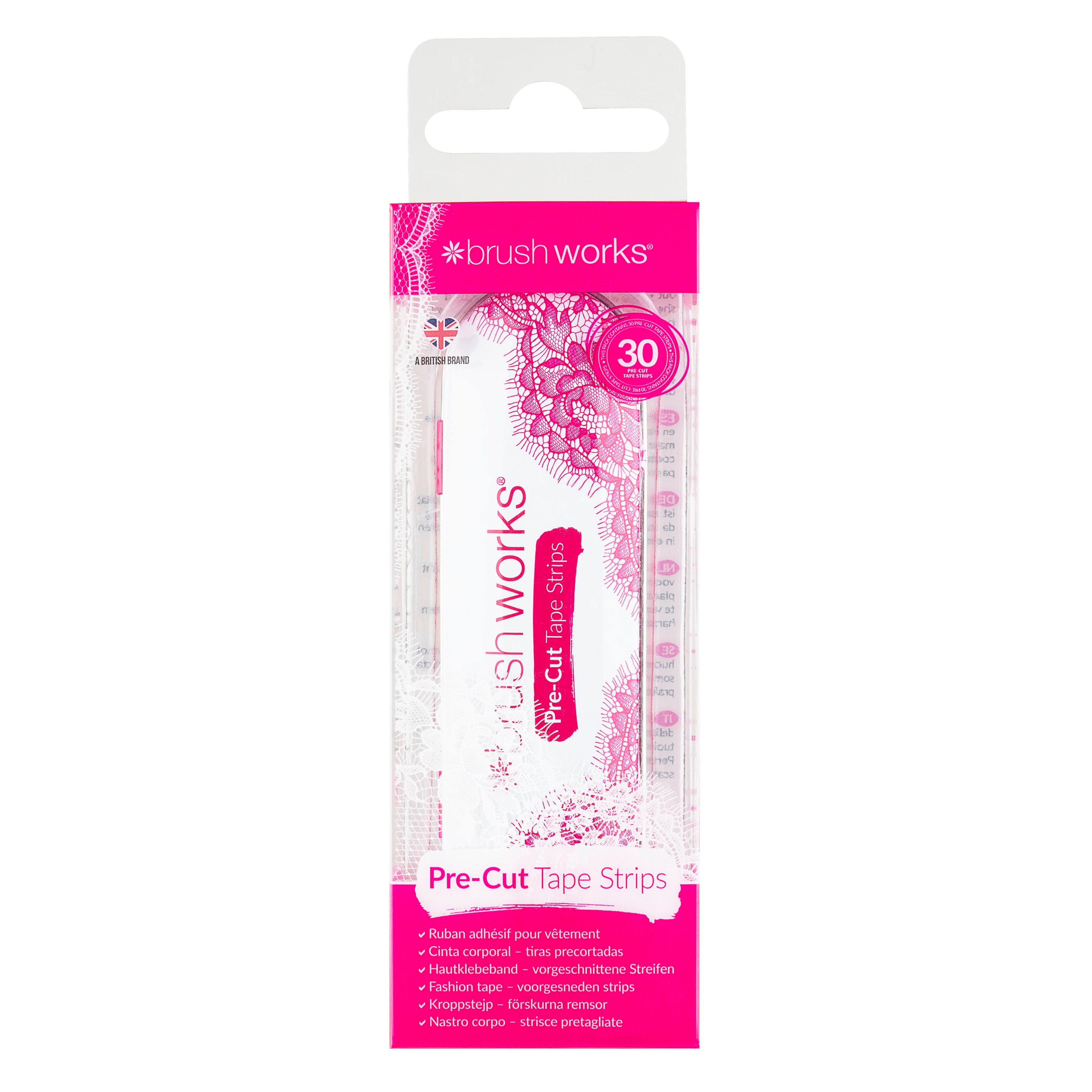 Brushworks Brushworks Accessories Pre-Cut Tape Strips