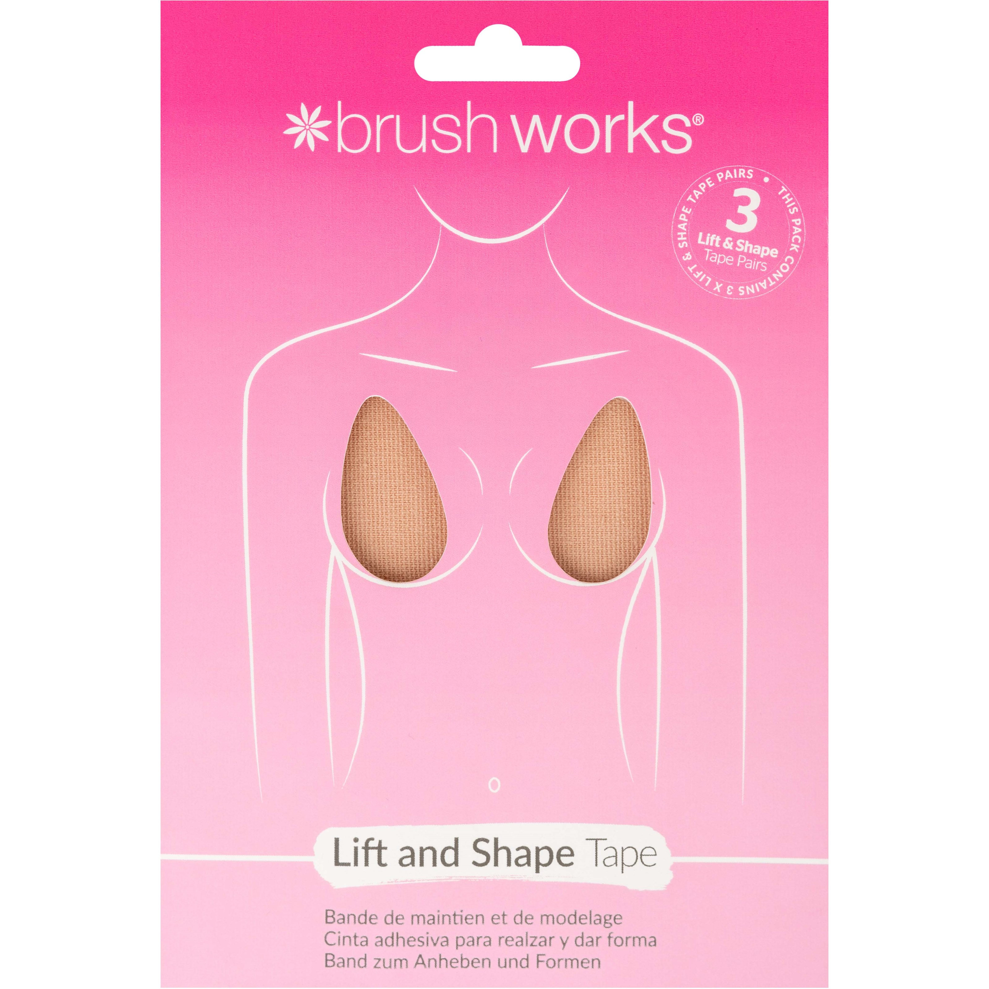 Läs mer om Brushworks Lift & Shape Tape (3 Pairs)