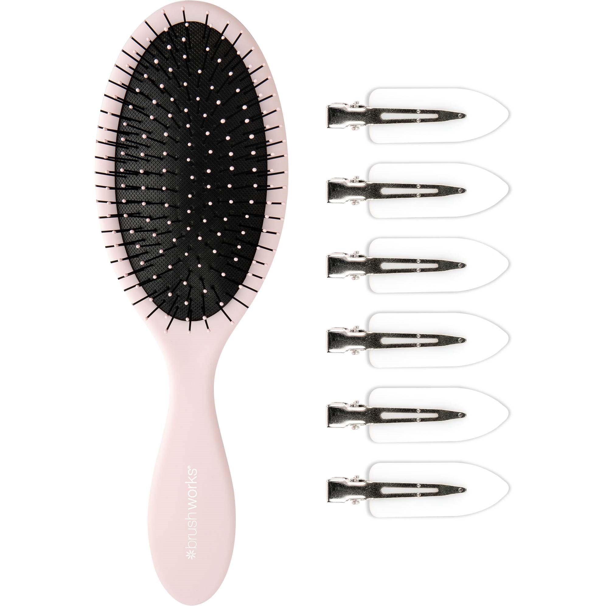Alternativ bild 1 för Brushworks Luxury Pink Hair Styling Set
