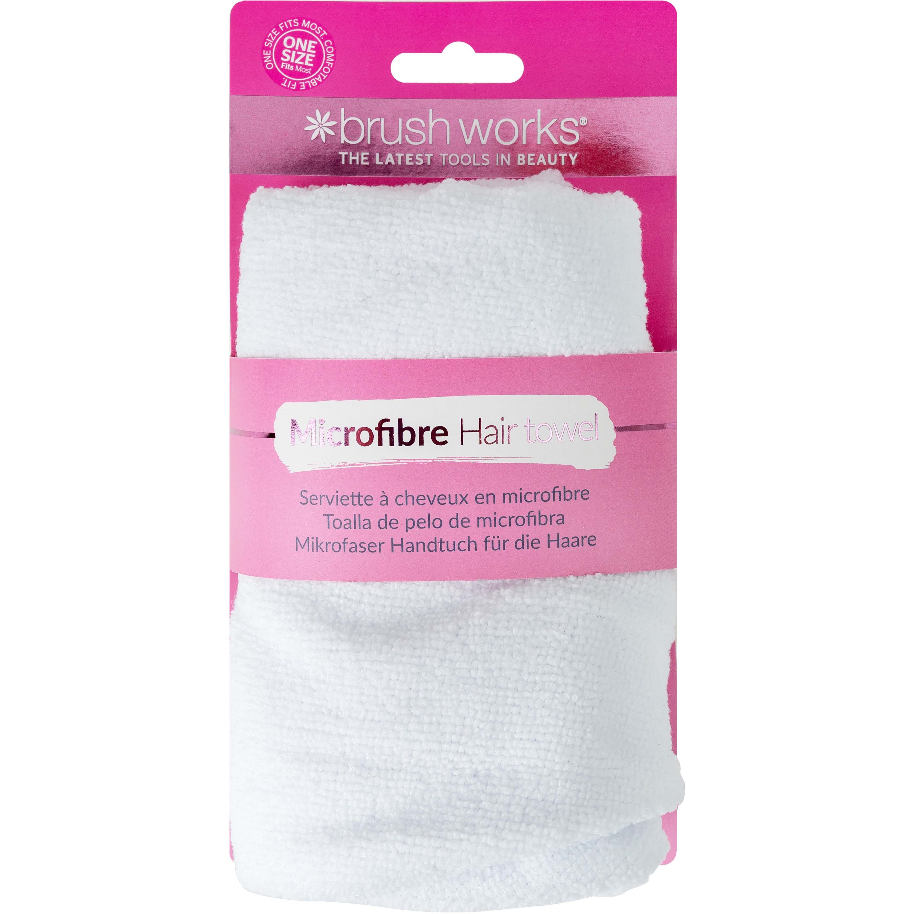 Brushworks Microfibre Hair Towel billede