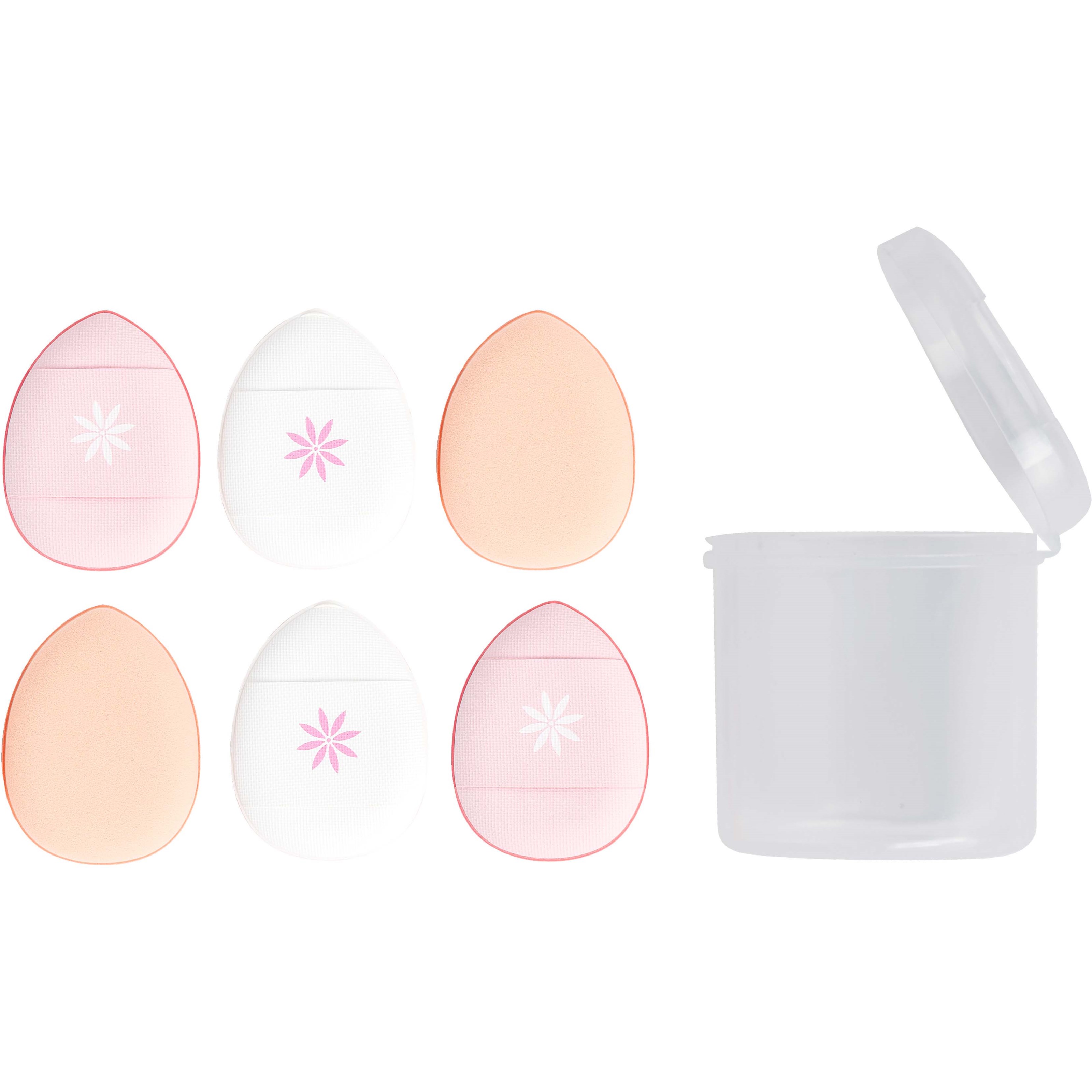 Alternativ bild 1 för Brushworks Mini Pillow Puffs 6-pack