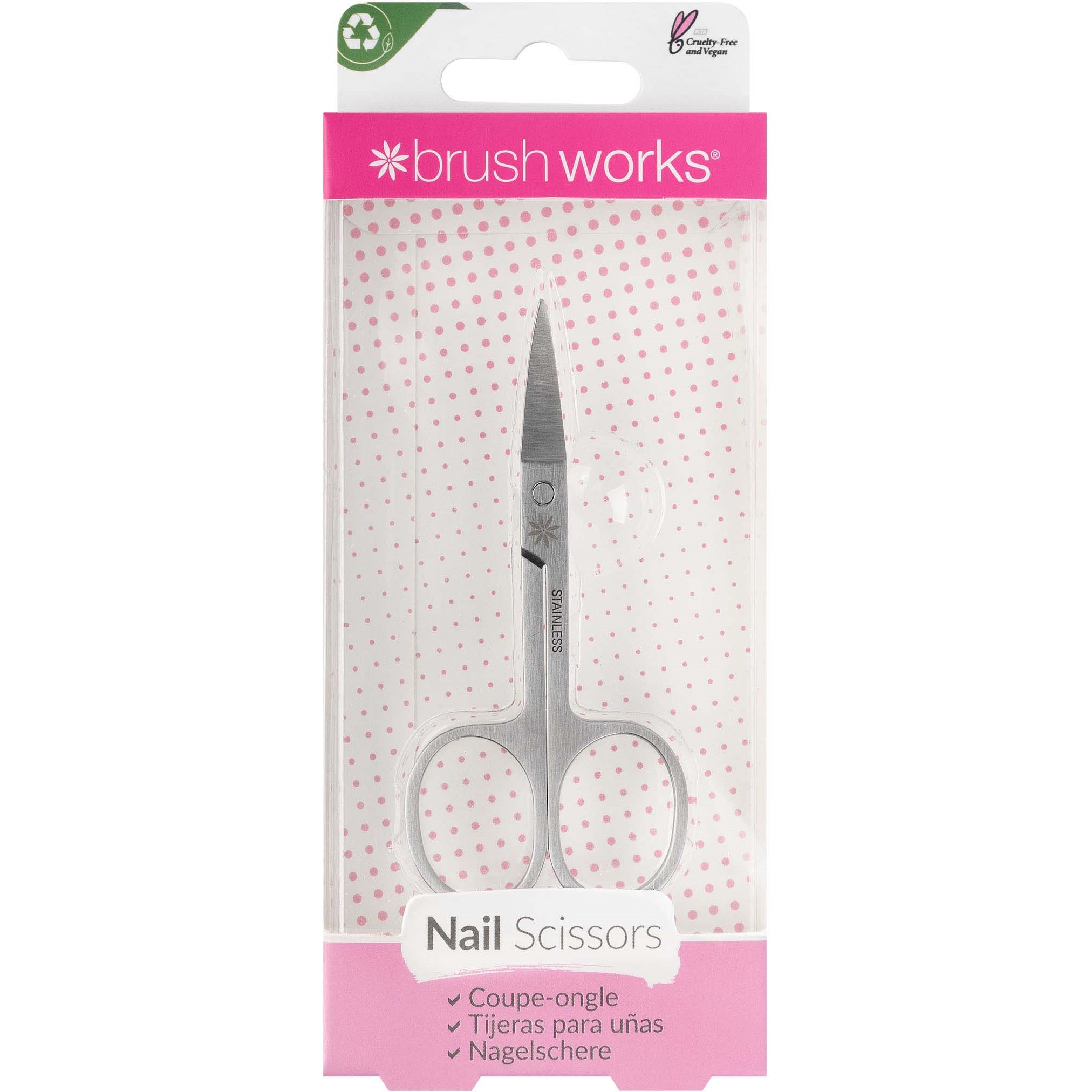 Brushworks Nail Scissors 1pcs