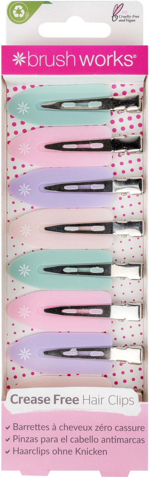 Brushworks No Crease Hair Clips