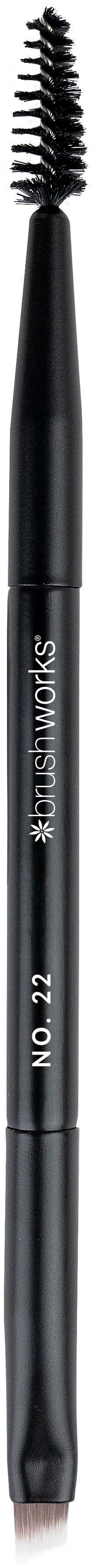 Brushworks No. 22 Double Ended Brow Brush and Spoolie