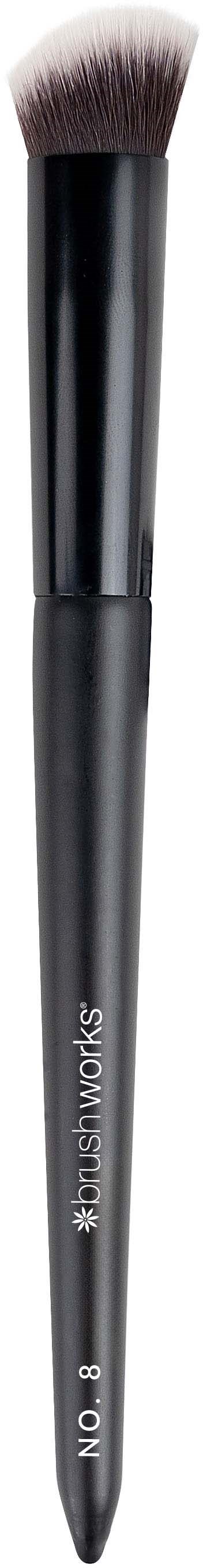 Brushworks No. 8 Precise Angled Concealer Buffing Brush