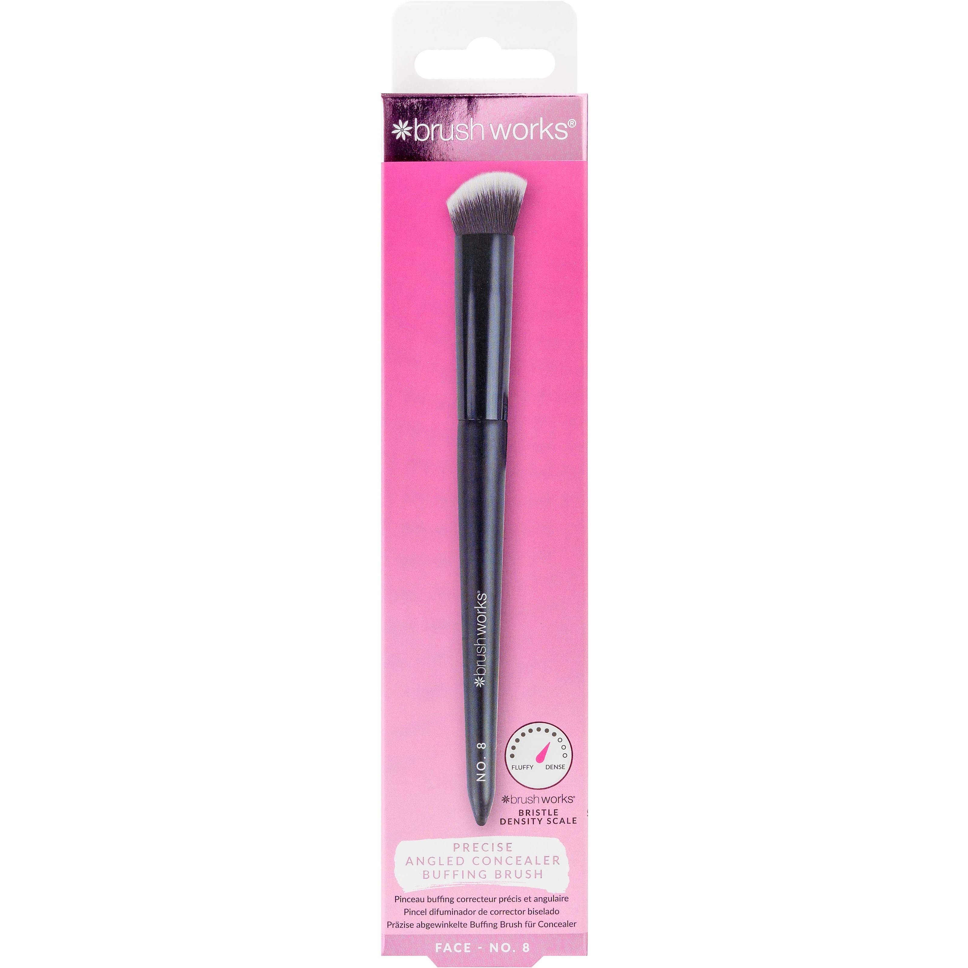Brushworks No. 8 Precise Angled Concealer Buffing Brush (obrázok 3)