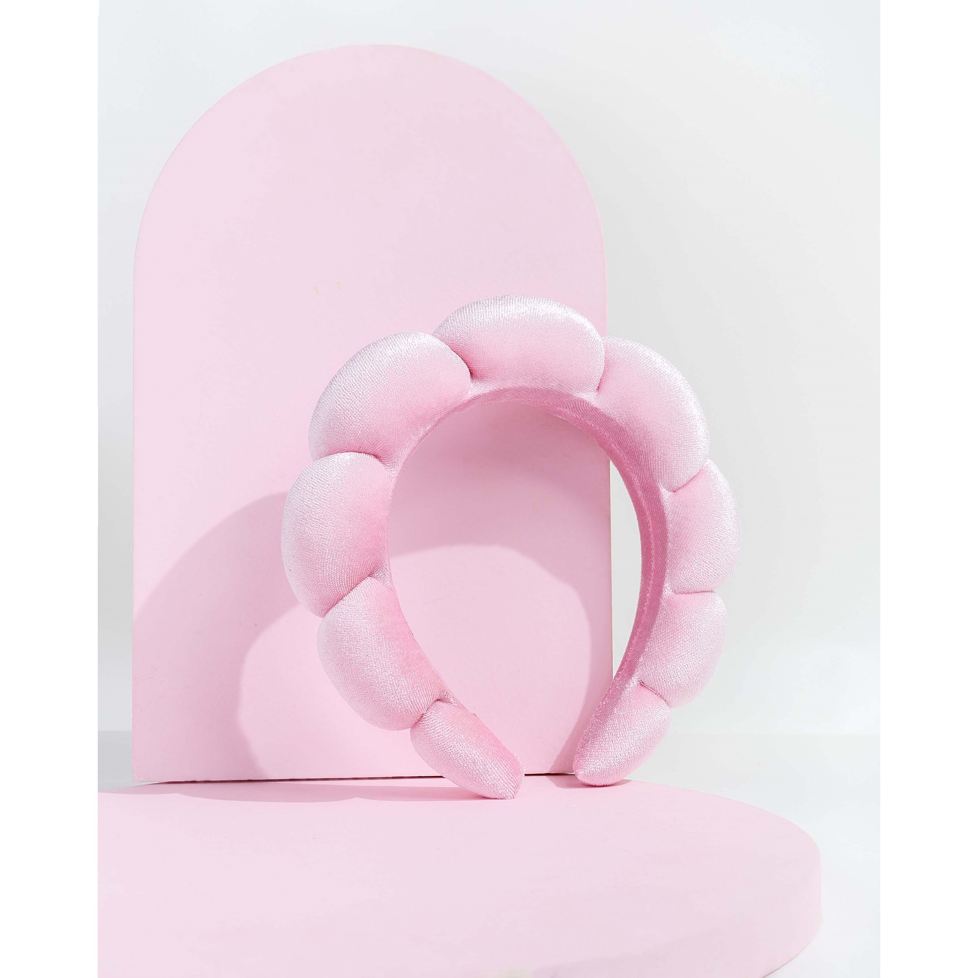 Brushworks Pink Cloud Headband (obrázok 4)