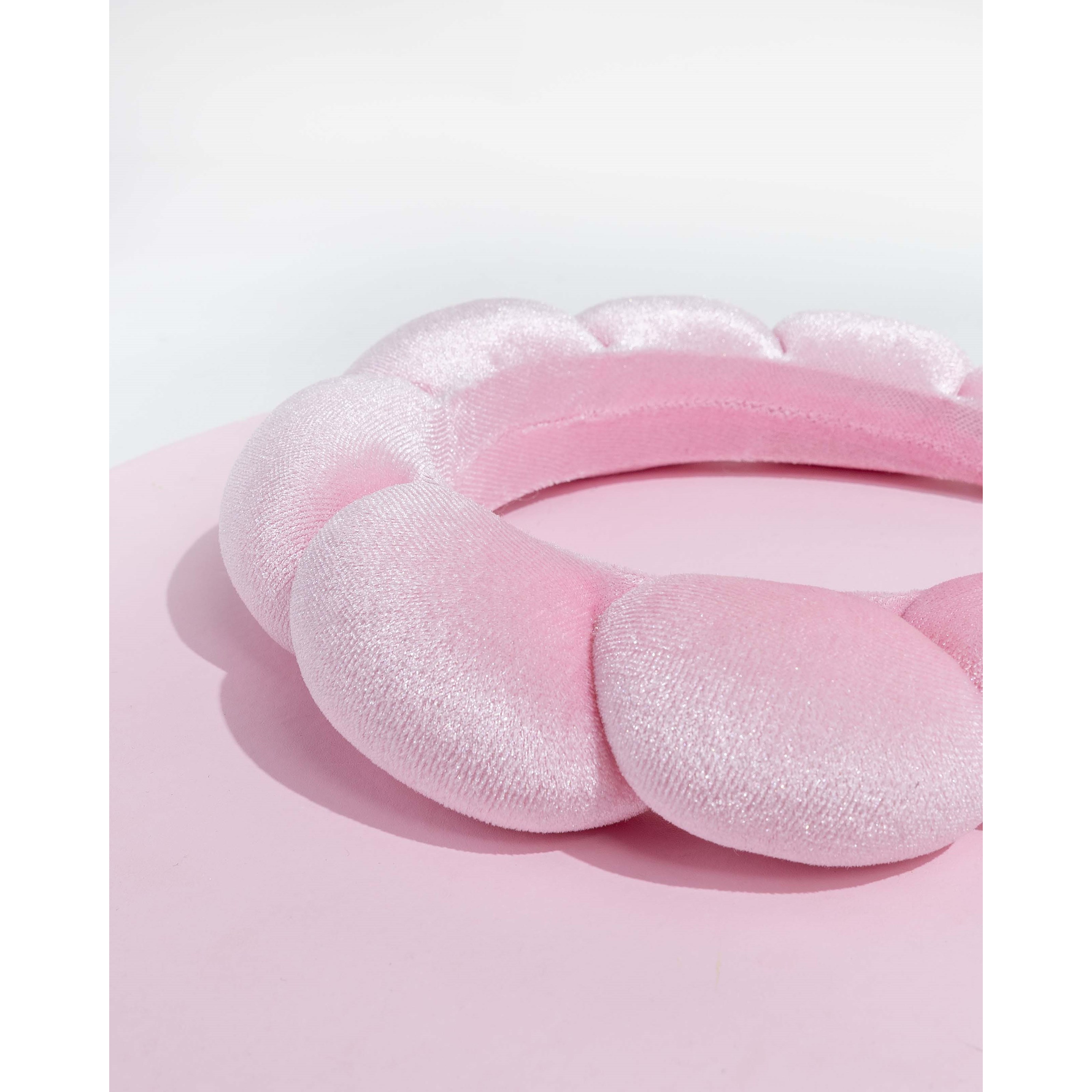 Brushworks Pink Cloud Headband (obrázok 6)