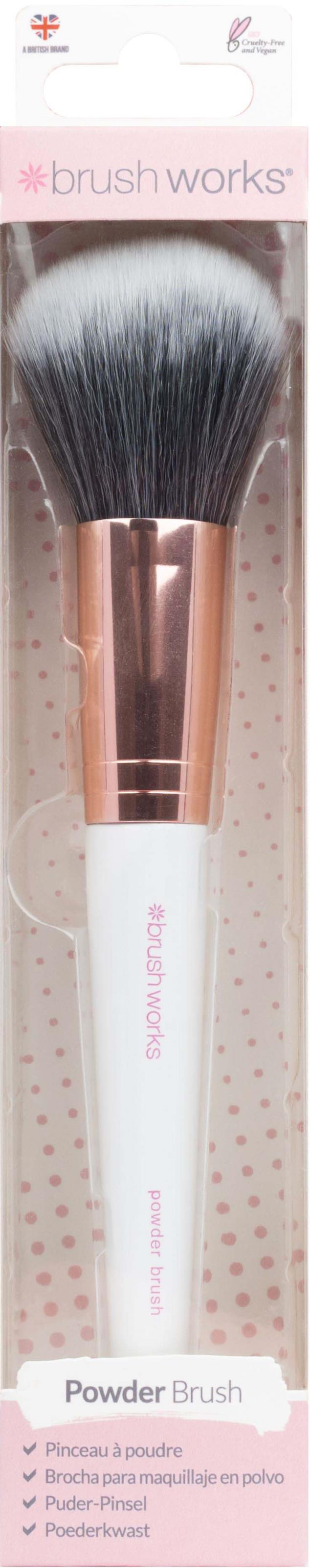 Brushworks Powder Brush - Pink &