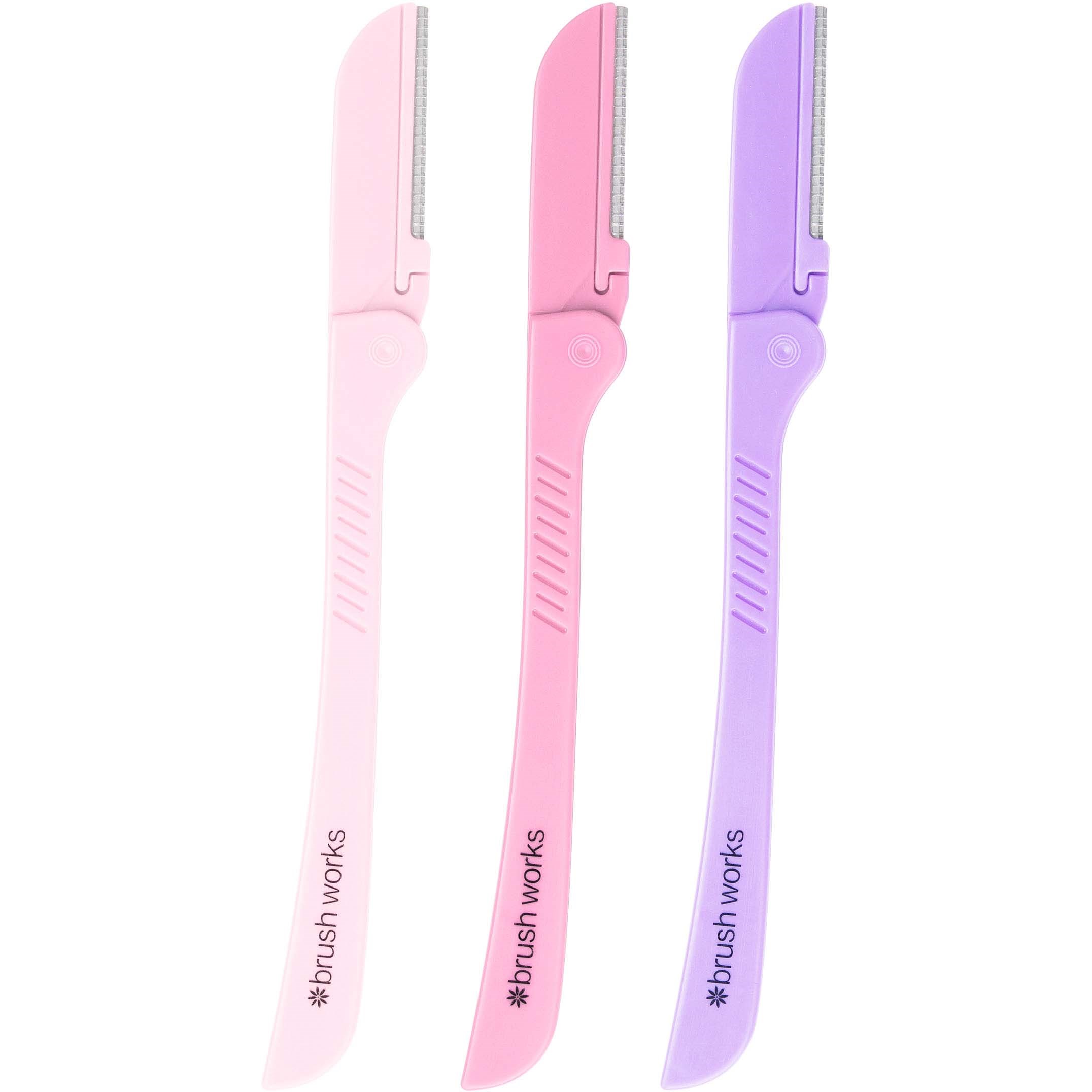 Brushworks Precision Eyebrow Razor - zestaw brzytw do brwi (obrázok 5)