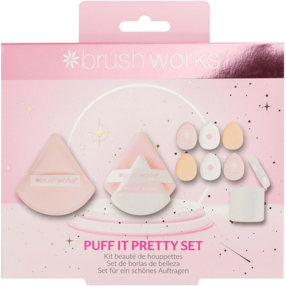 Brushworks Brushworks Puff It Pretty Set