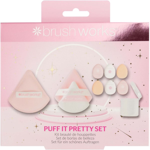 Brushworks Brushworks Puff It Pretty Set