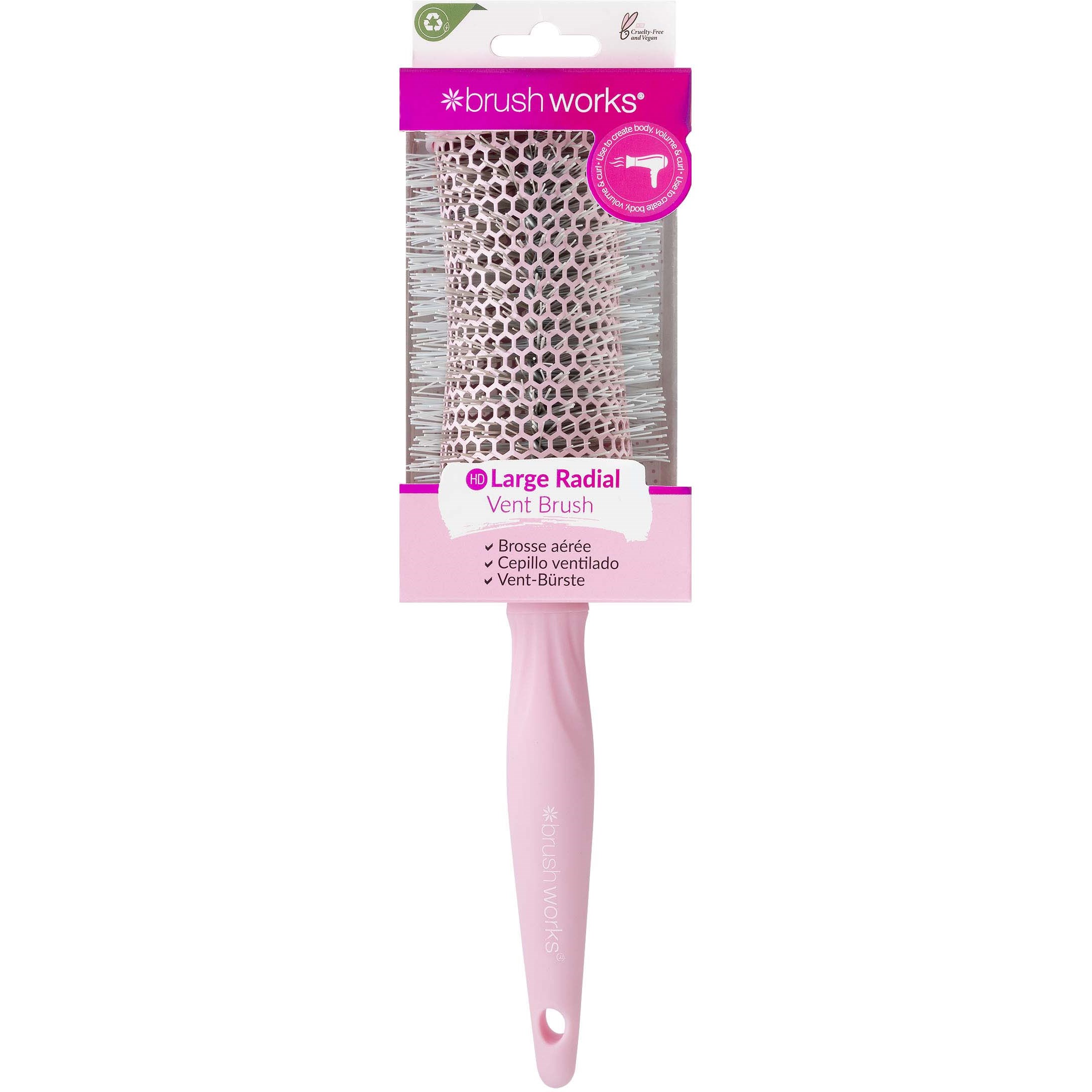 Brushworks Radial Vent Brush - szczotka do włosów L (obrázok 5)