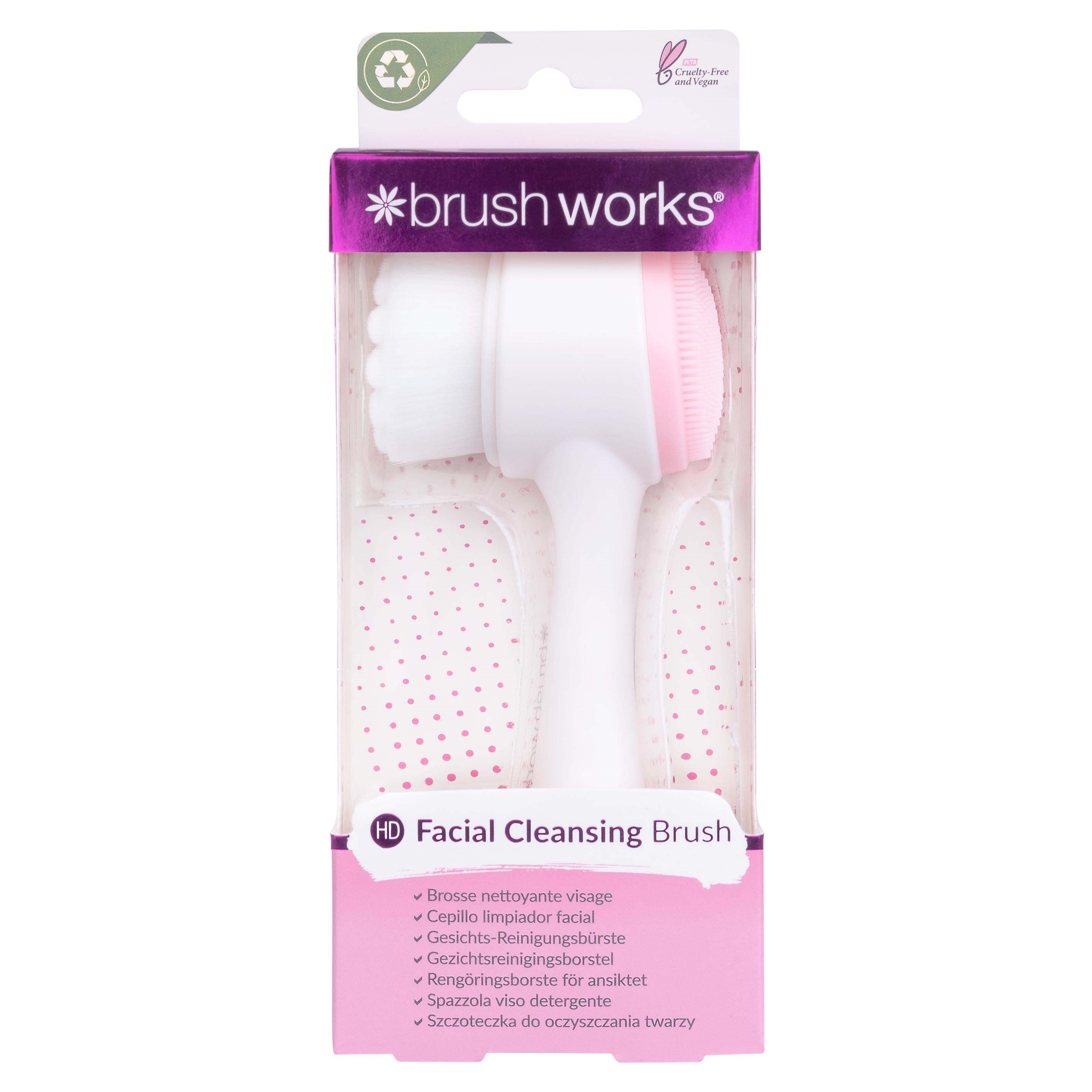 Läs mer om Brushworks Brushworks Accessories Rengöringsborste för ansiktet
