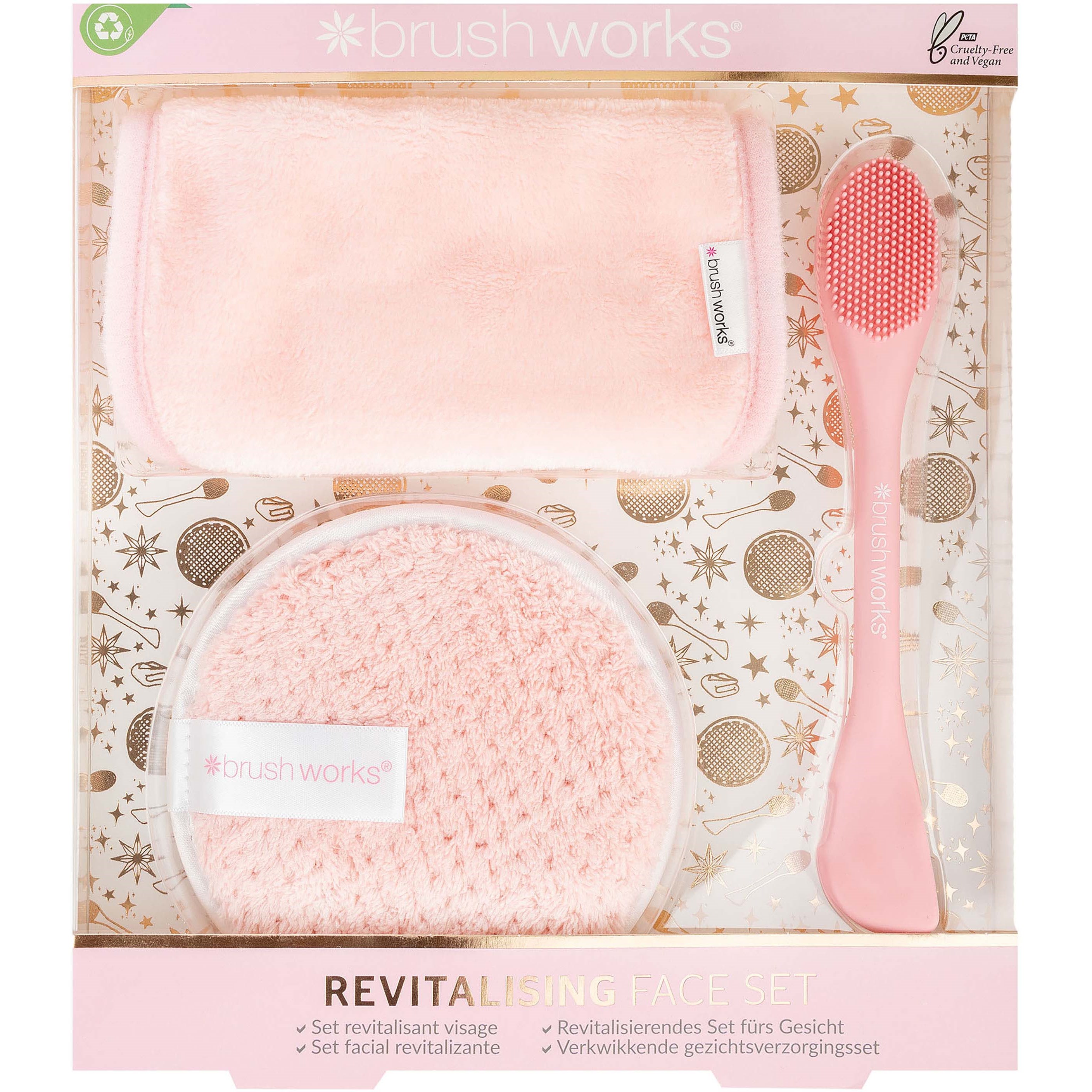 Brushworks Revitalising Face Set