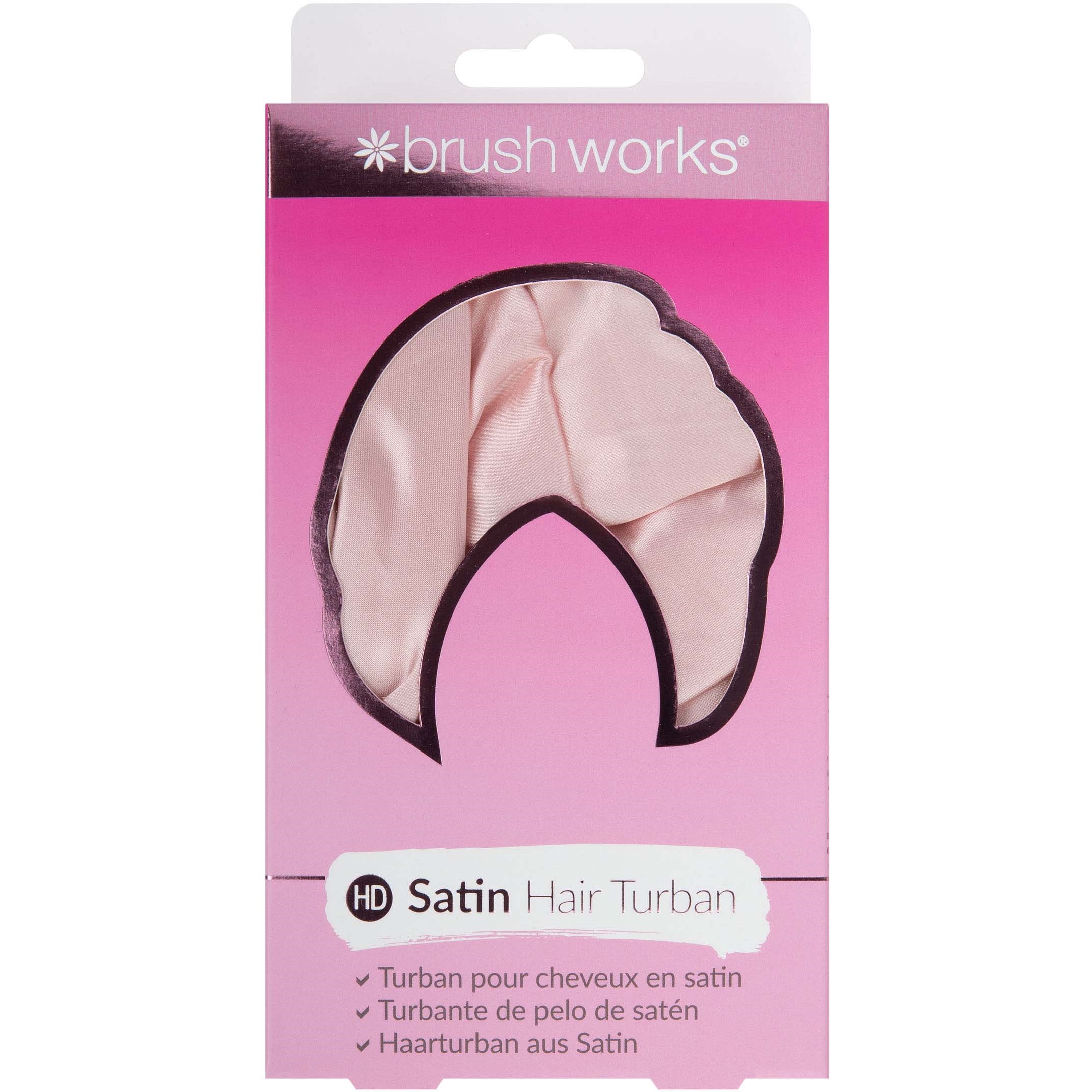 Brushworks Satin Hair Turban billede
