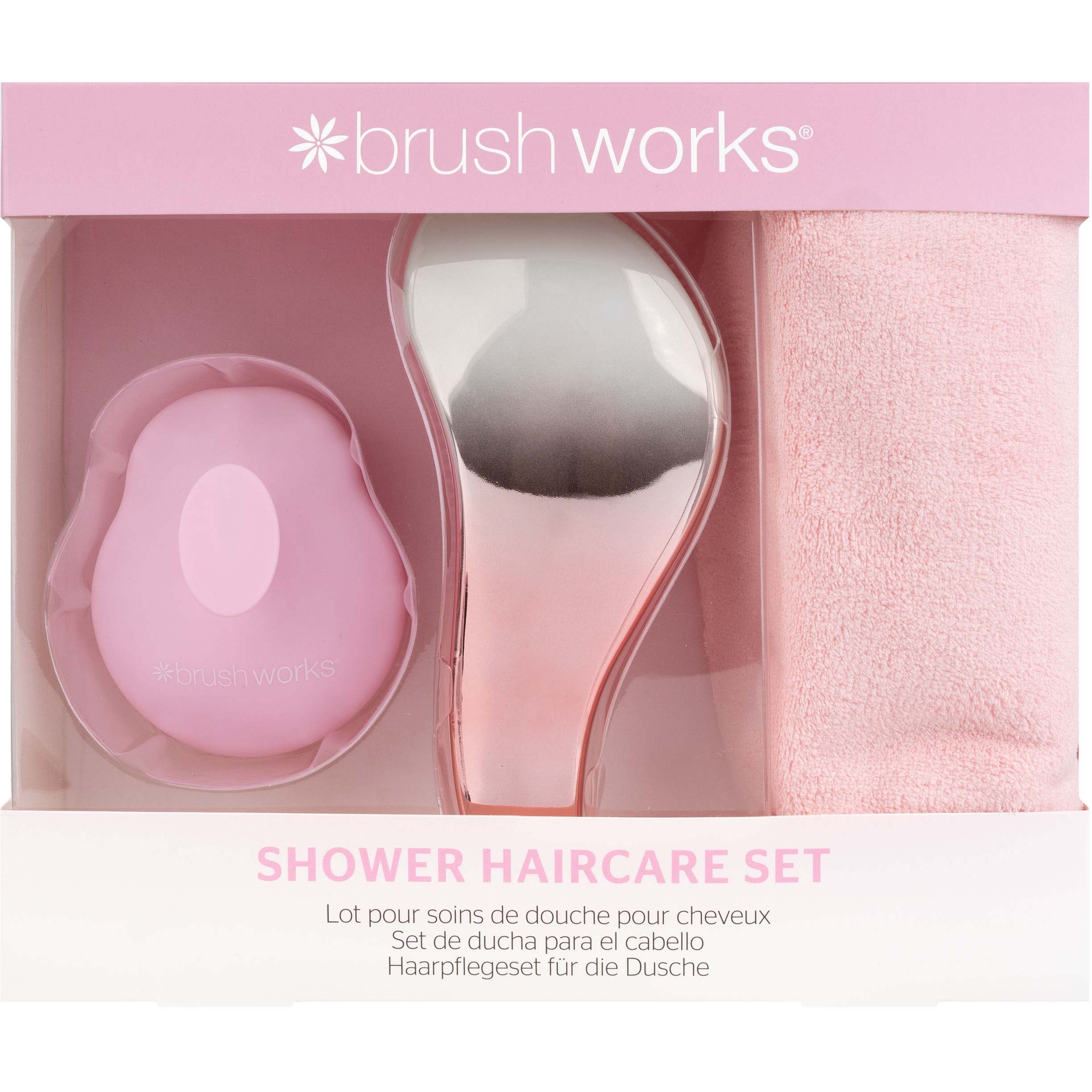 Läs mer om Brushworks Shower Haircare Set