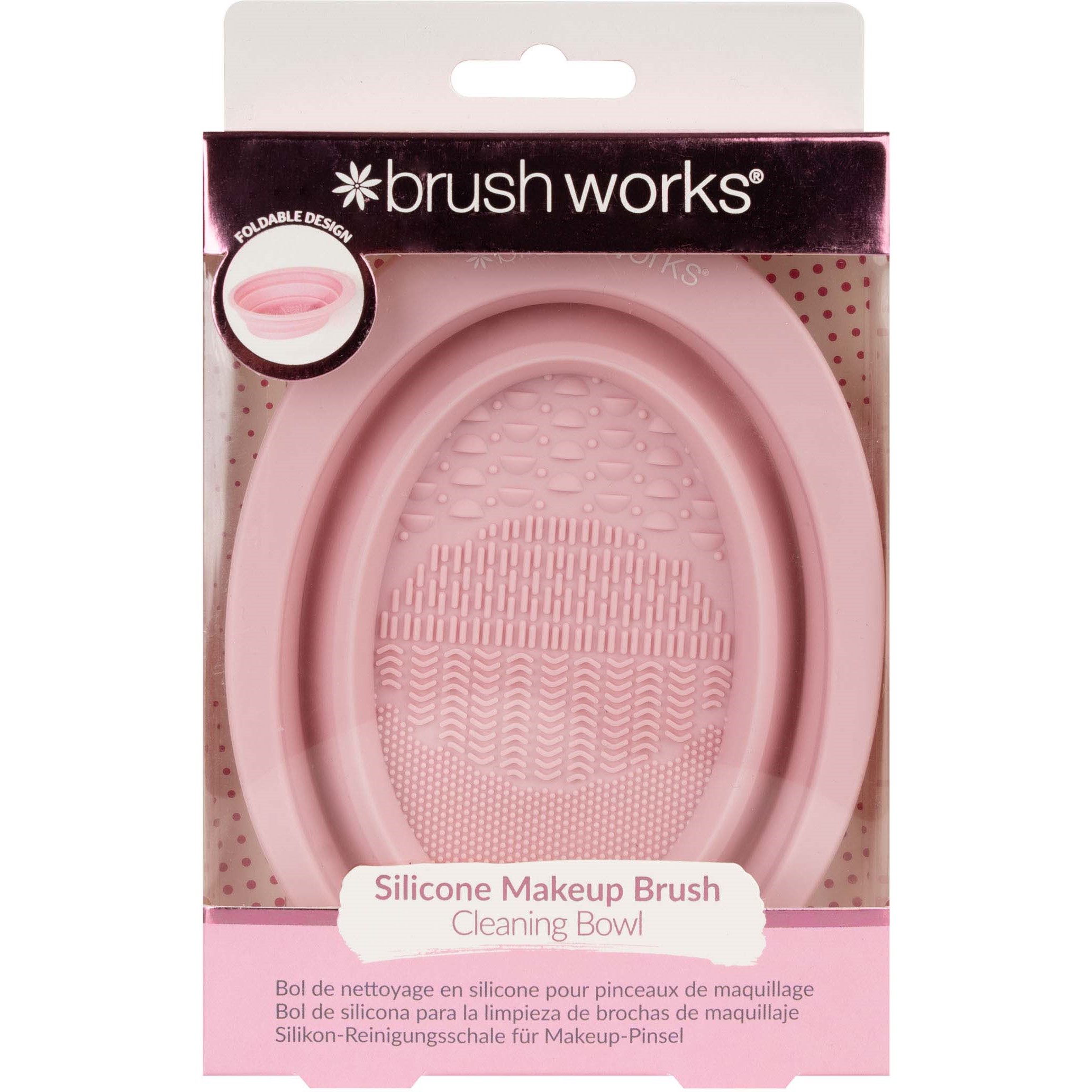 Läs mer om Brushworks Silicone Makeup Brush Cleaning Bowl