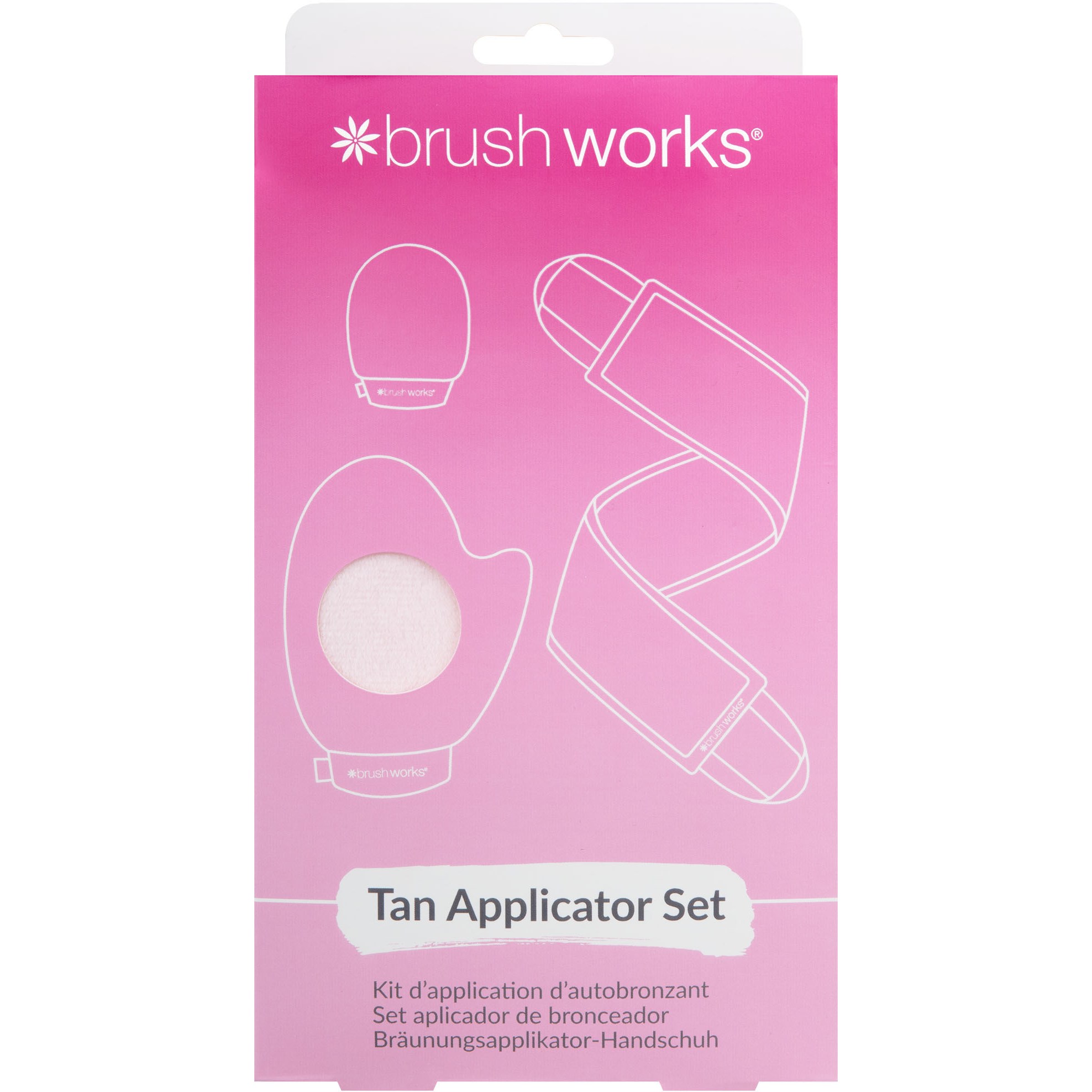 Läs mer om Brushworks Tan Applicator Set