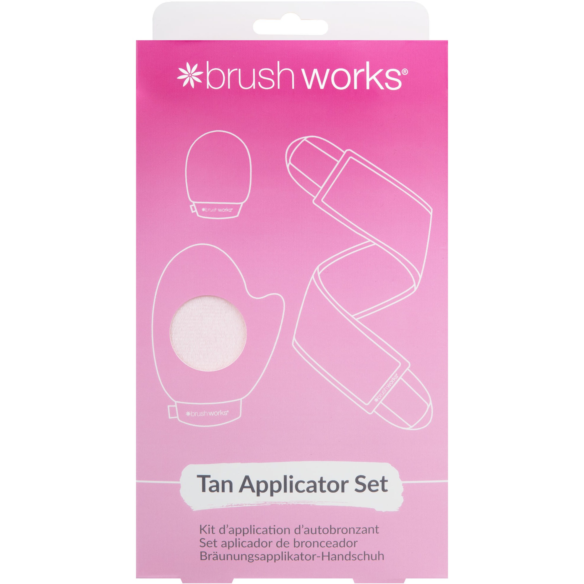 Brushworks Tan Applicator Set billede