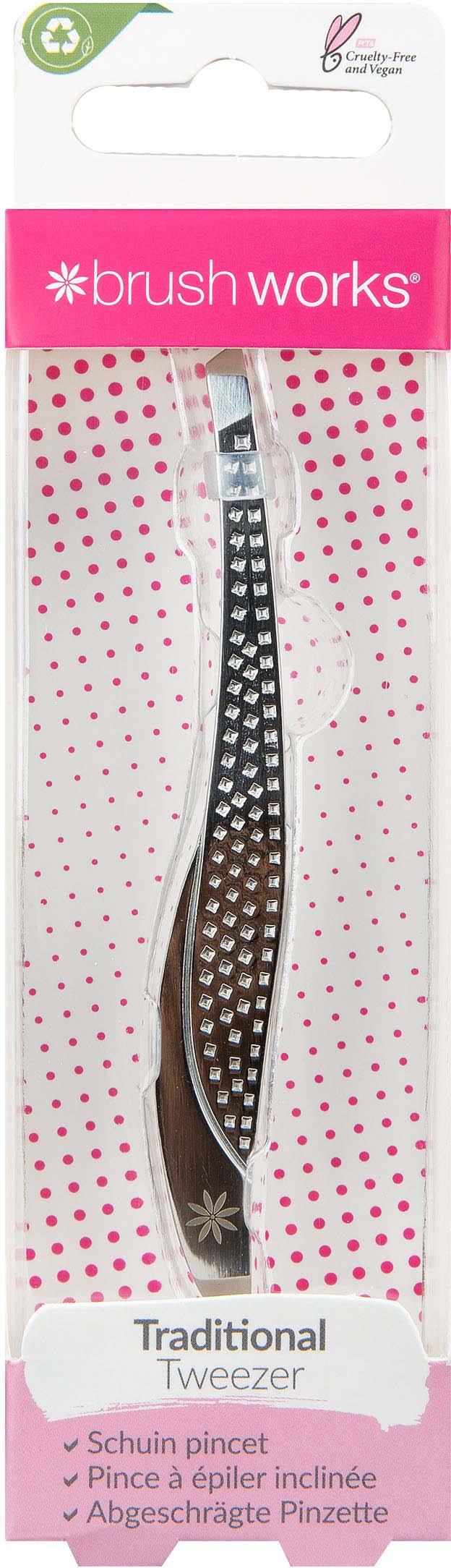 Brushworks Traditional Tweezers