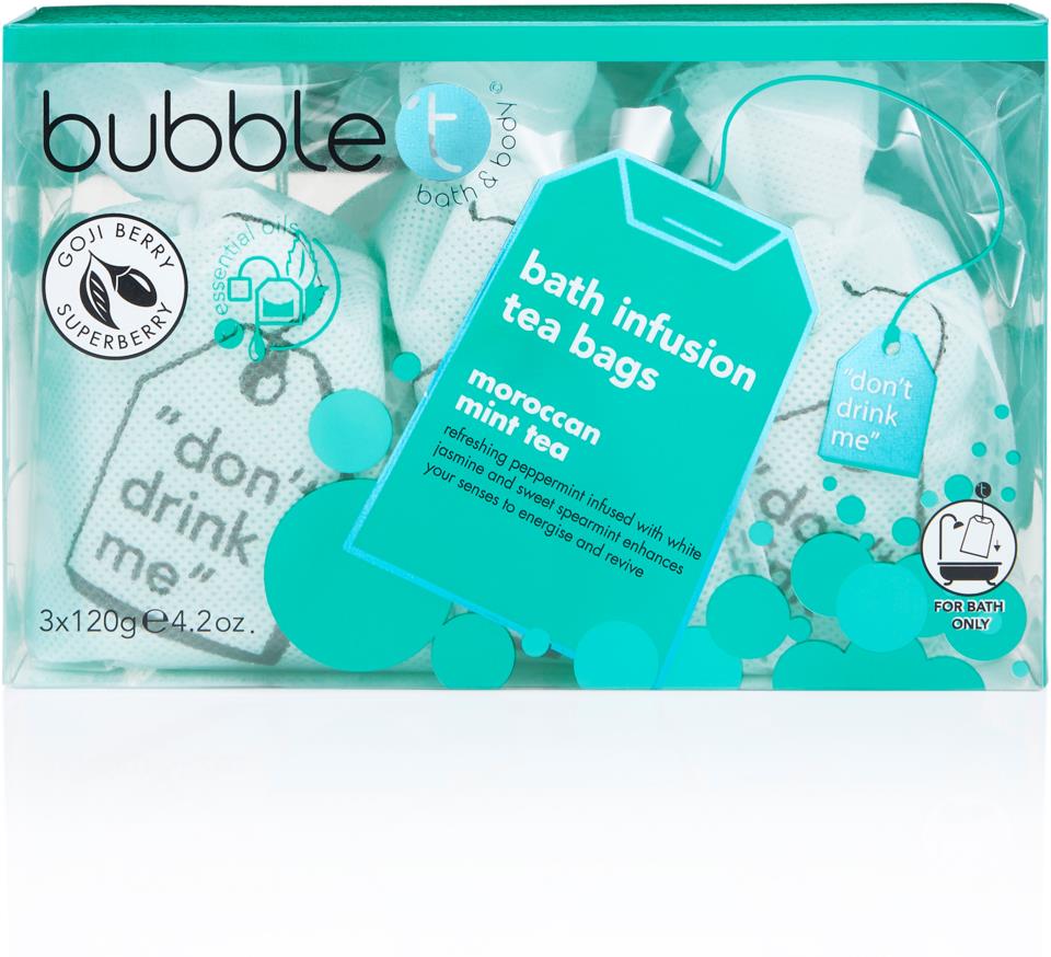BubbleT Bath T-Bags Maroccan Mint Tea 360g
