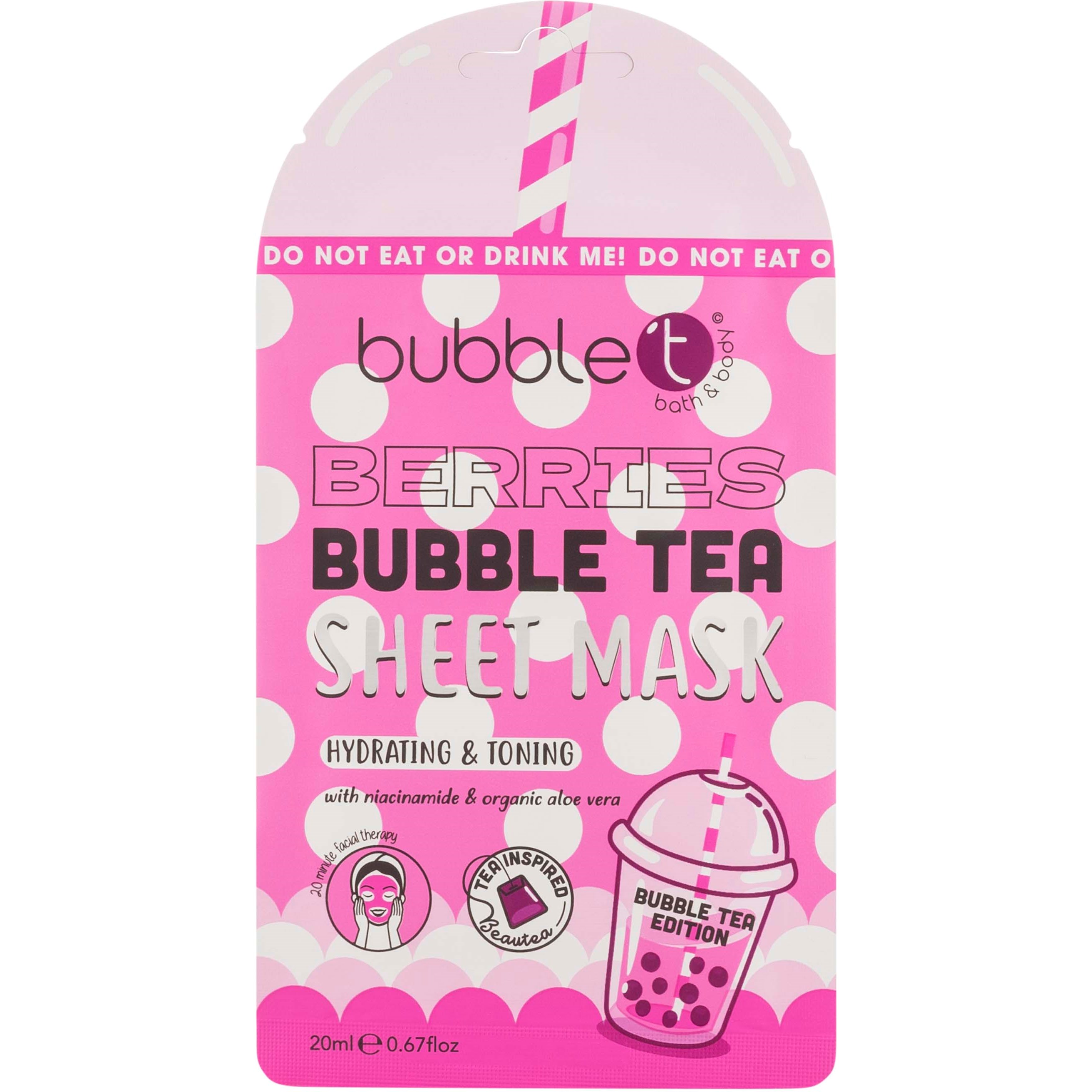 Bubble Tea Sheet Mask