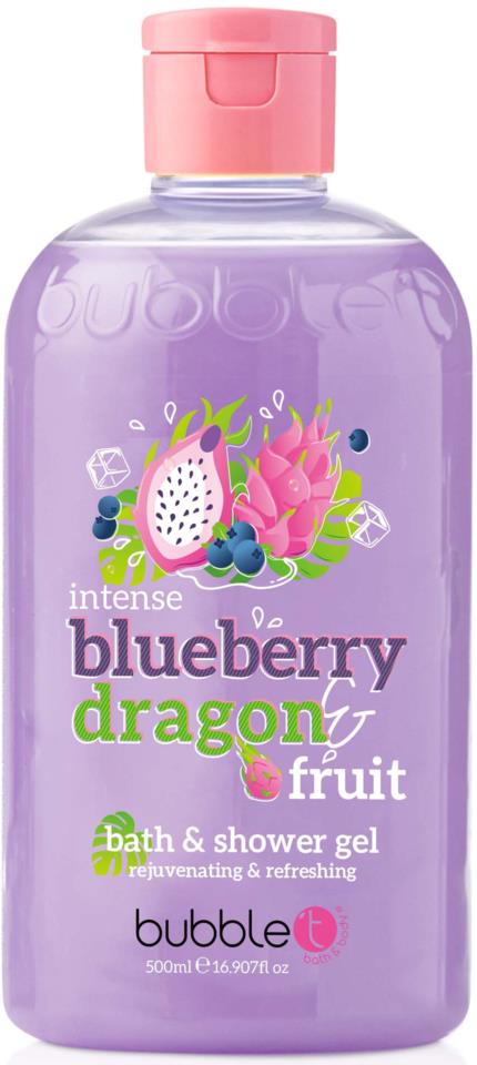 BubbleT Blueberry & Dragon Fruit Smoothie Bath & Shower Gel  500 ml