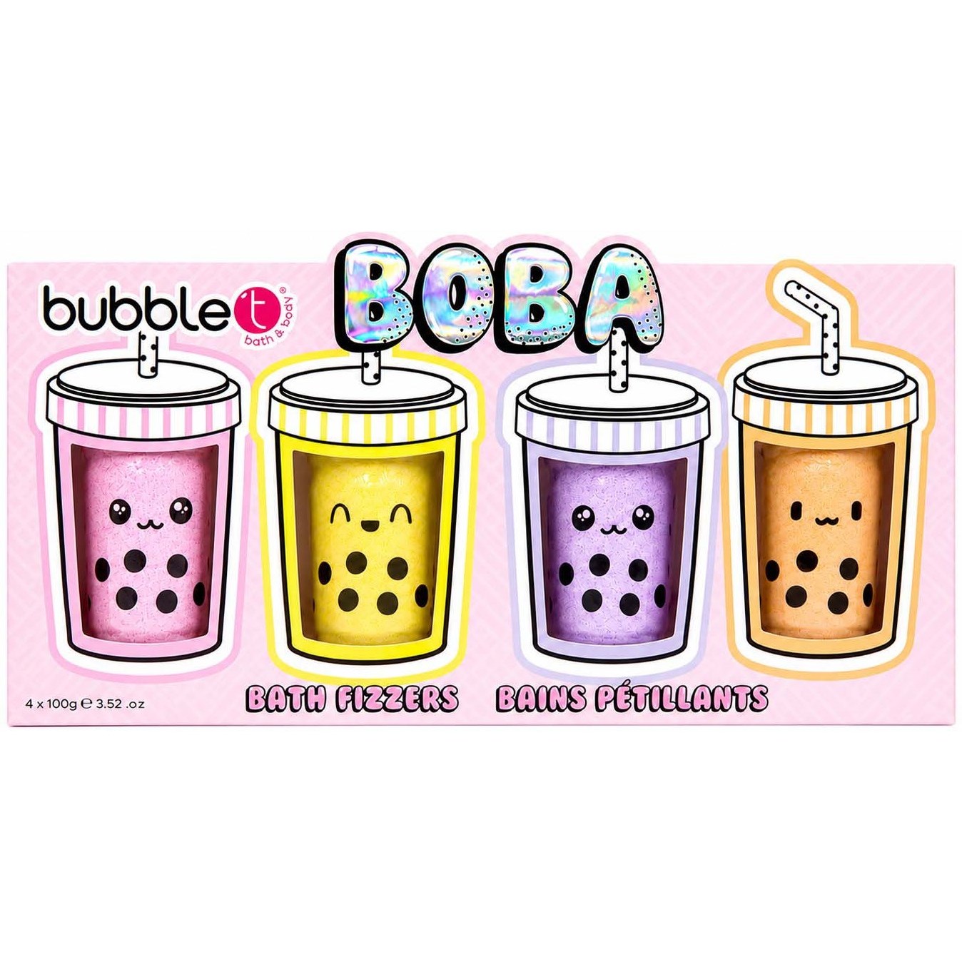 Bubblet BubbleT Boba Bath Fizzer Set parfym
