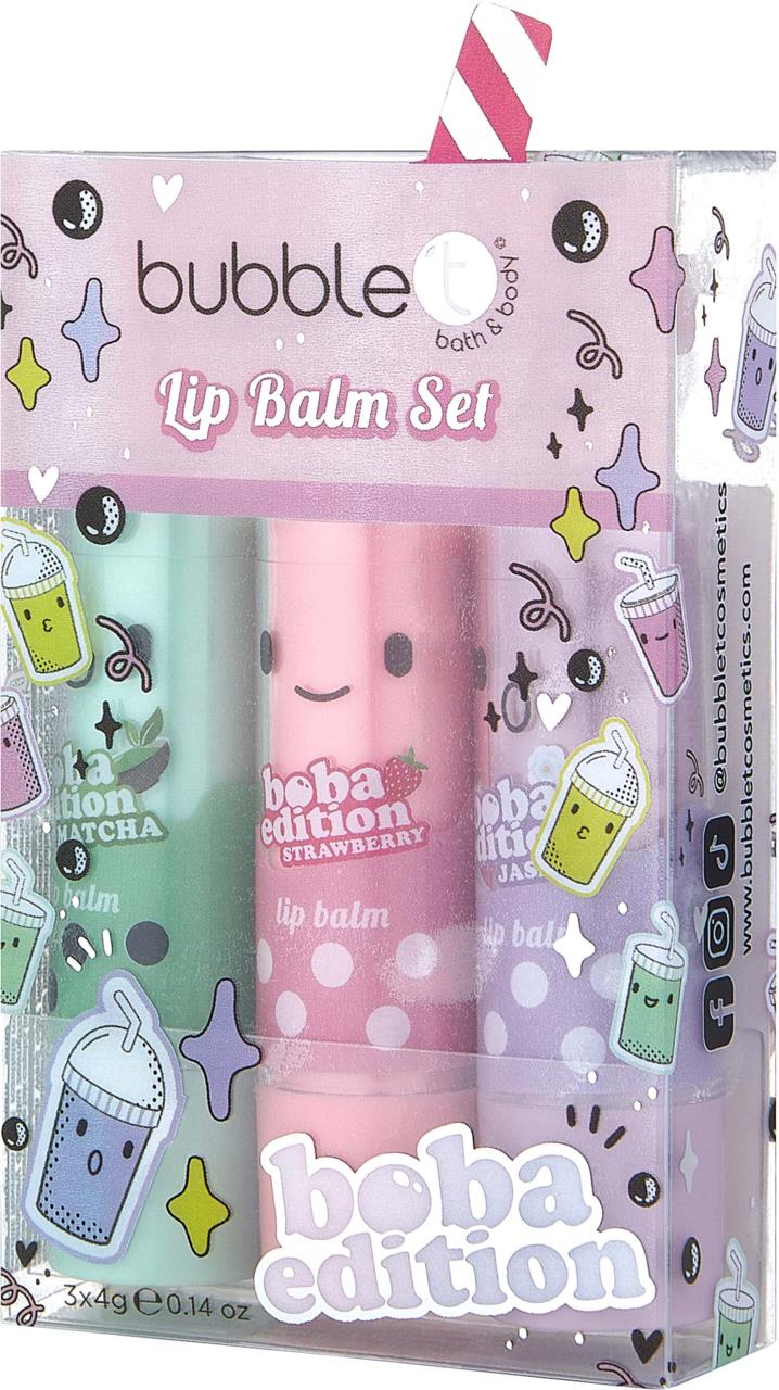 Bibblet BubbleT Boba Editon Lip Balm Set | lyko.com