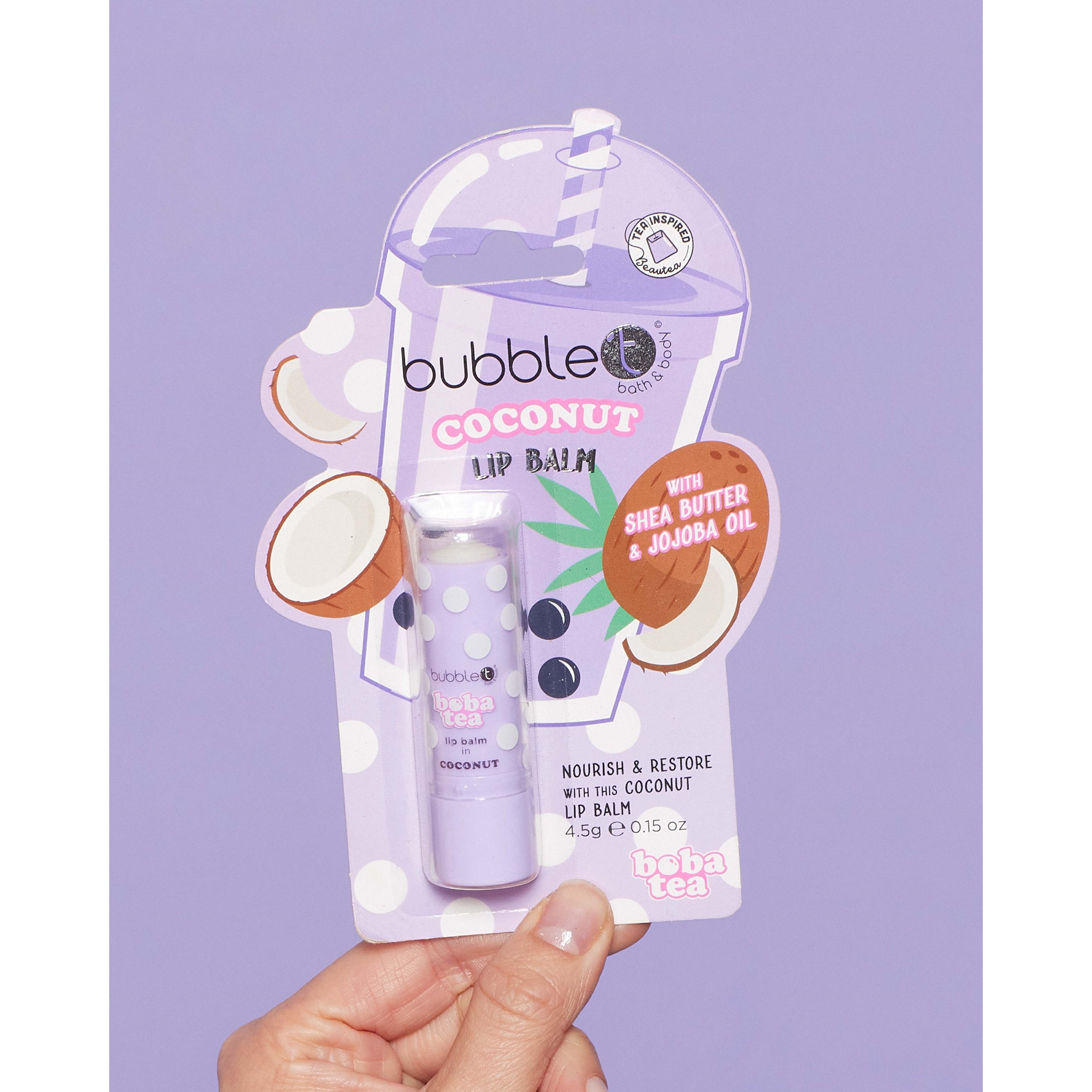 BubbleT Boba Tea Lip Balm Coconut (obrázok 3)