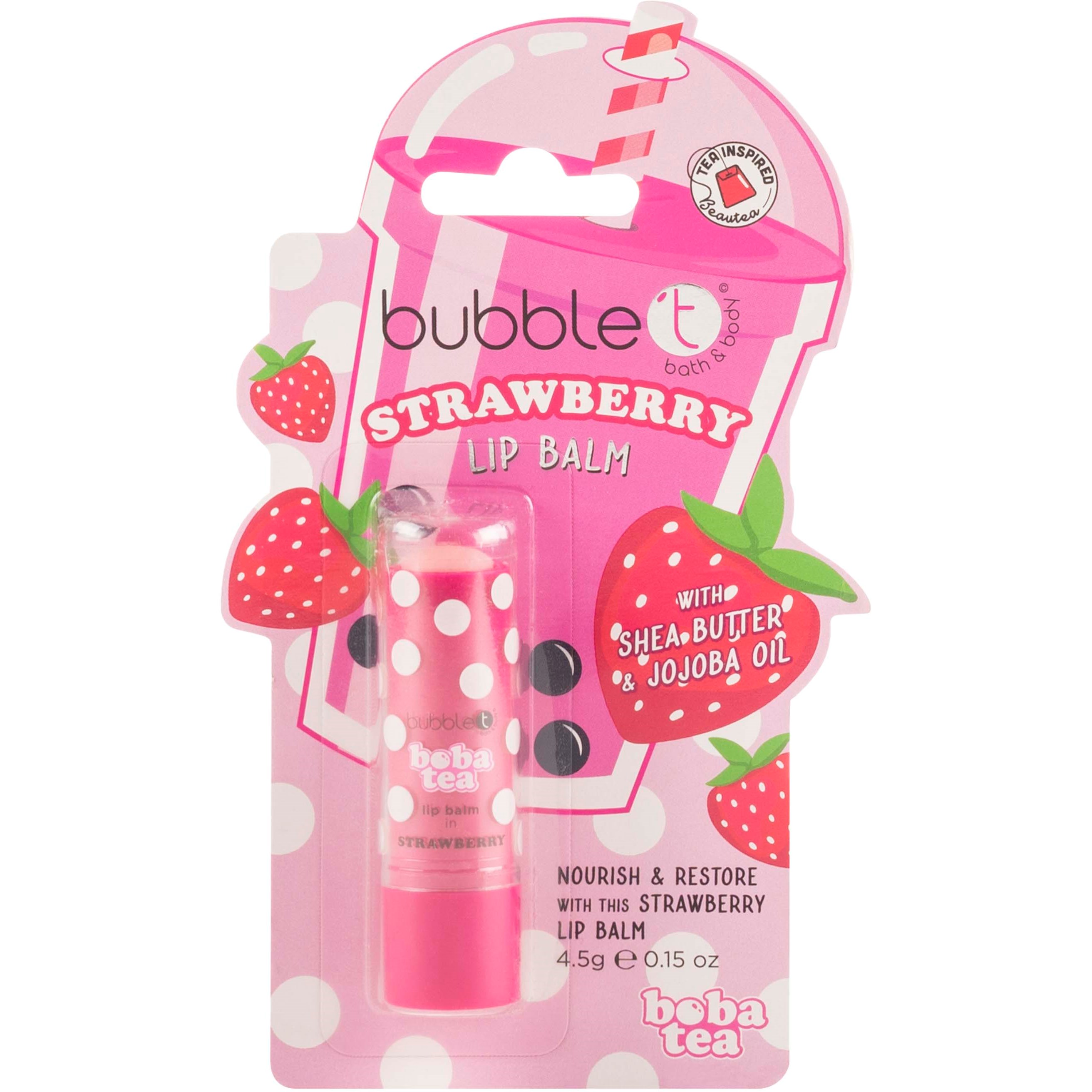 Läs mer om BubbleT Boba Tea Lip Balm Strawberry