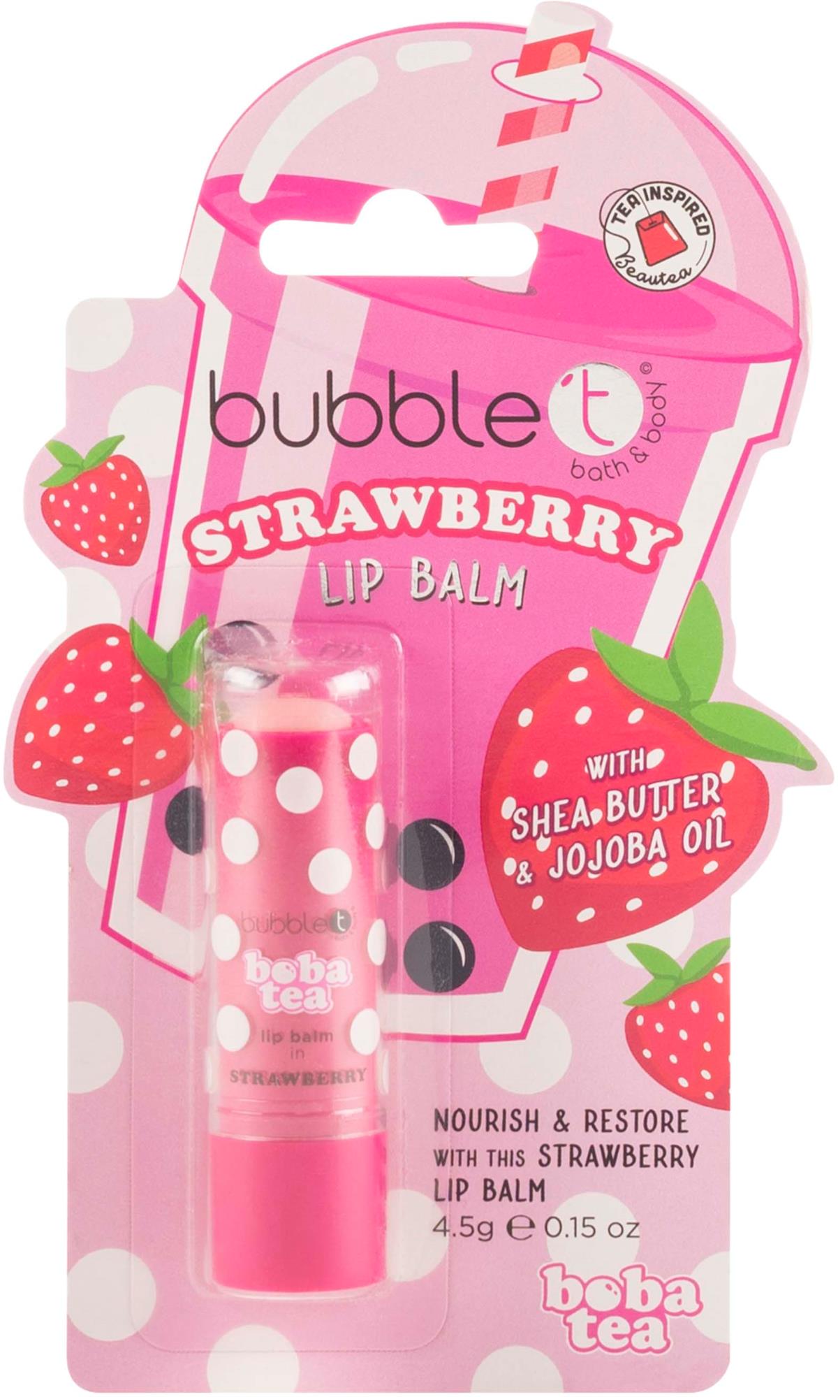 Bibblet BubbleT Boba Tea Lip Balm Strawberry | lyko.com