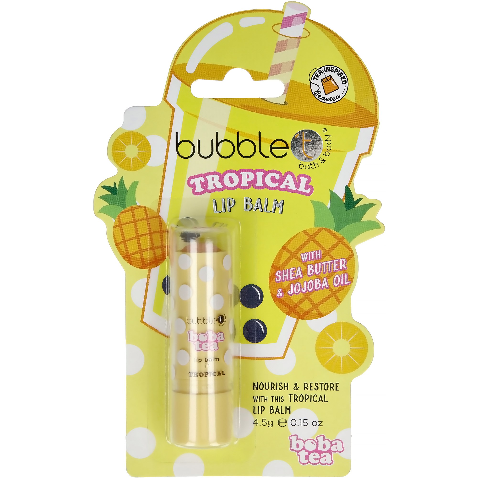 BubbleT Boba Tea Lip Balm Tropical