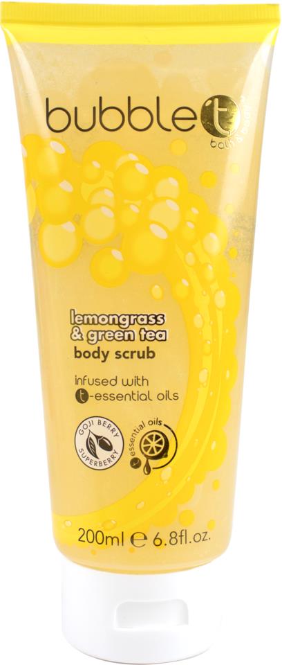 BubbleT Body Scrub Lemongrass & Green Tea 200ml