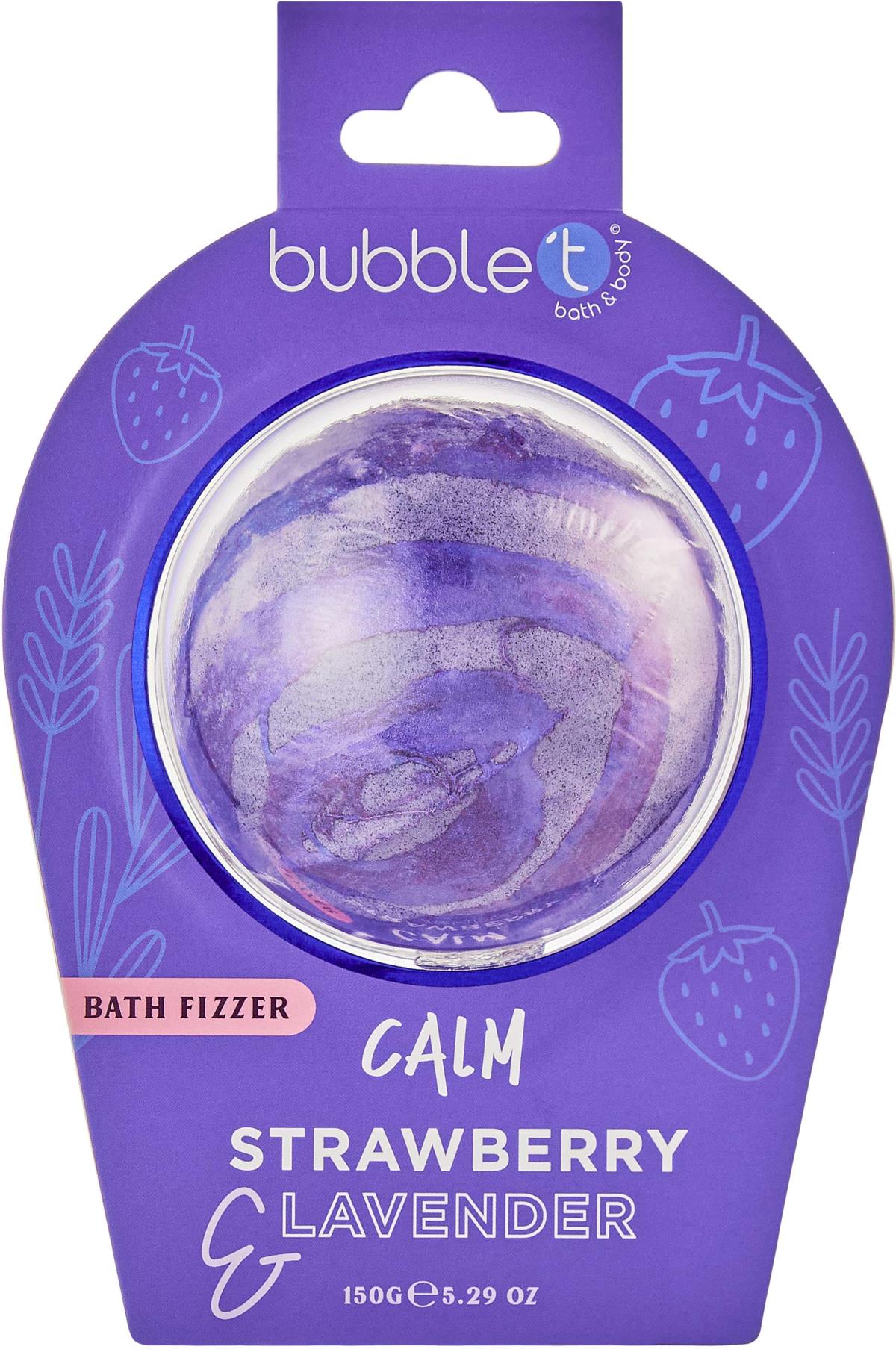 Bibblet BubbleT Bath Fizzer Calm Strawberry & Lavender | lyko.com