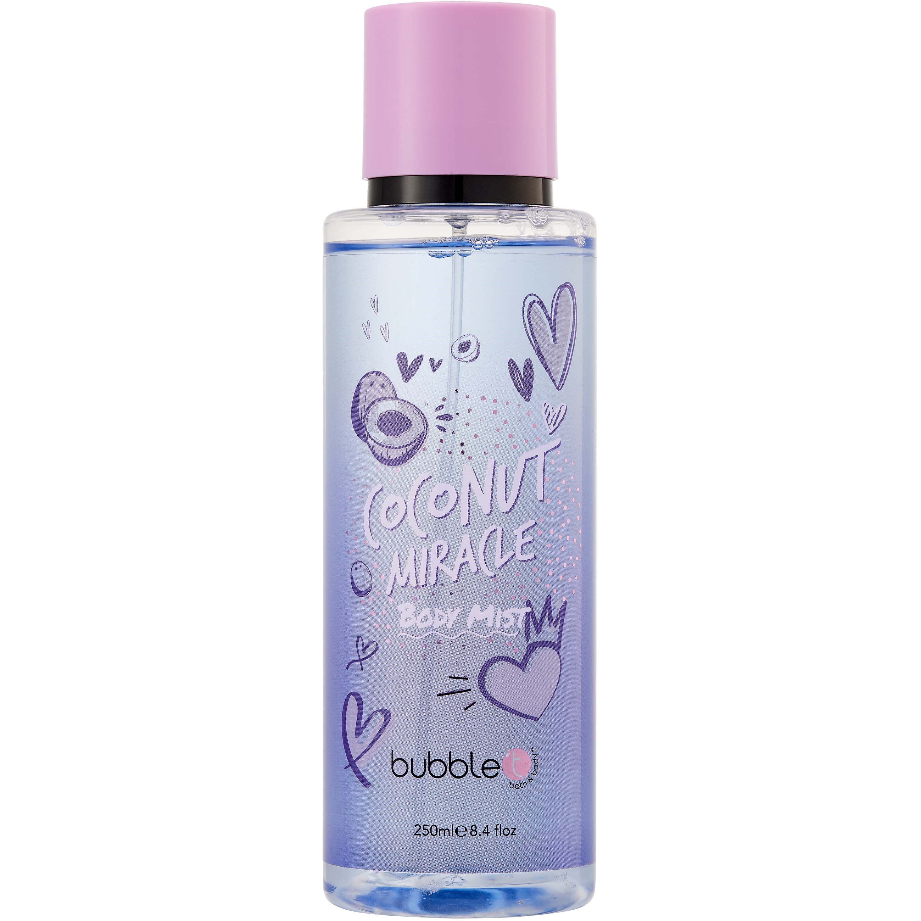 BubbleT Body Mist Coconut Miracle