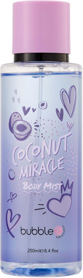 BubbleT Coconut Miracle Body Mist 250 ml