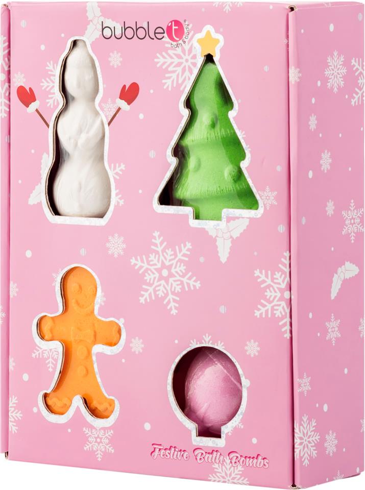 Bibblet BubbleT Festive Bath Fizzer Set | lyko.com