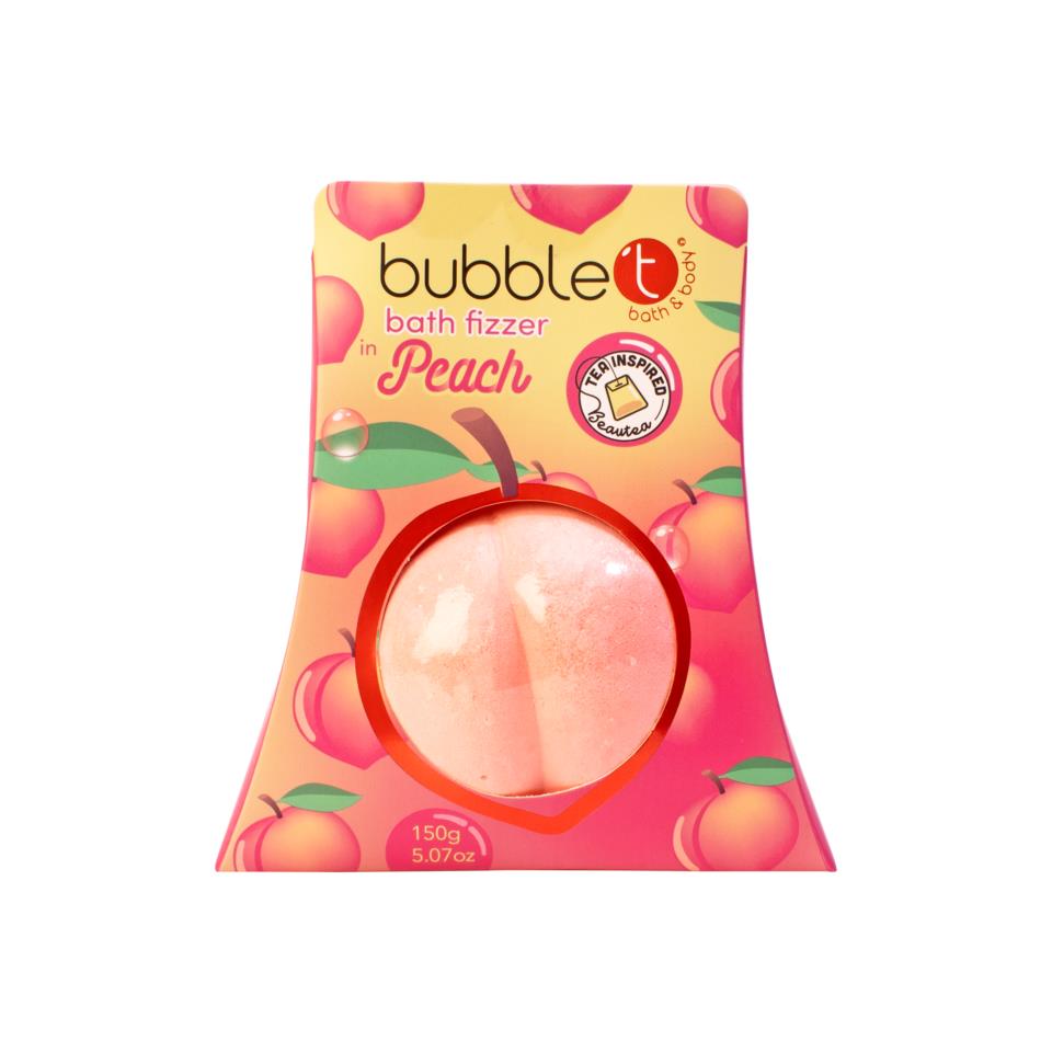 BubbleT Fruitea Bath Fizzer Peach
