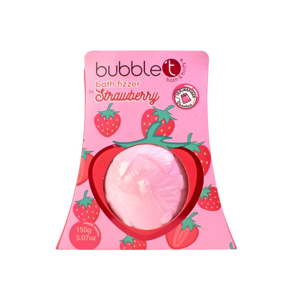 BubbleT Fruitea Strawberry Bath Fizzer  150 g