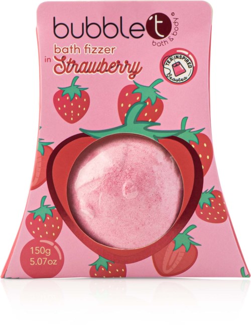 BubbleT Fruitea Strawberry Bath Fizzer