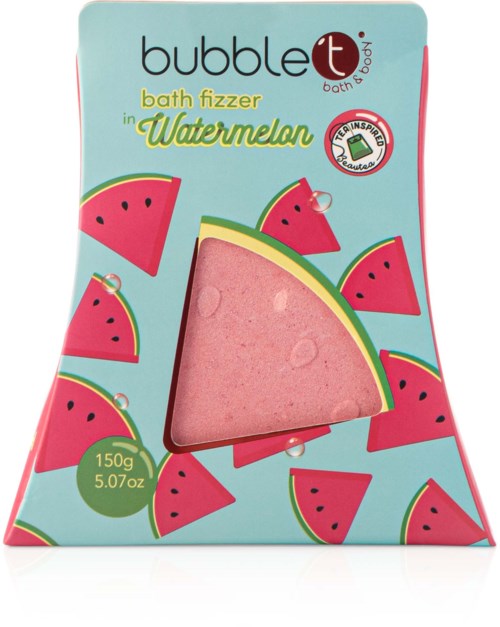 BubbleT Fruitea Watermelon Bath Fizzer