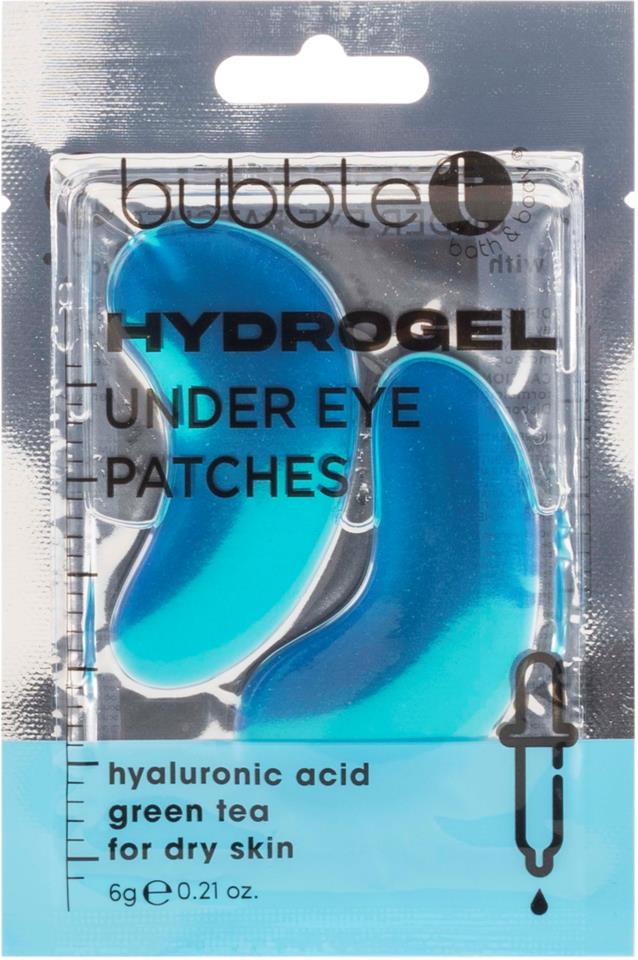 BubbleT Hydrogel Eye Patches Hyaluronic Acid & Green Tea