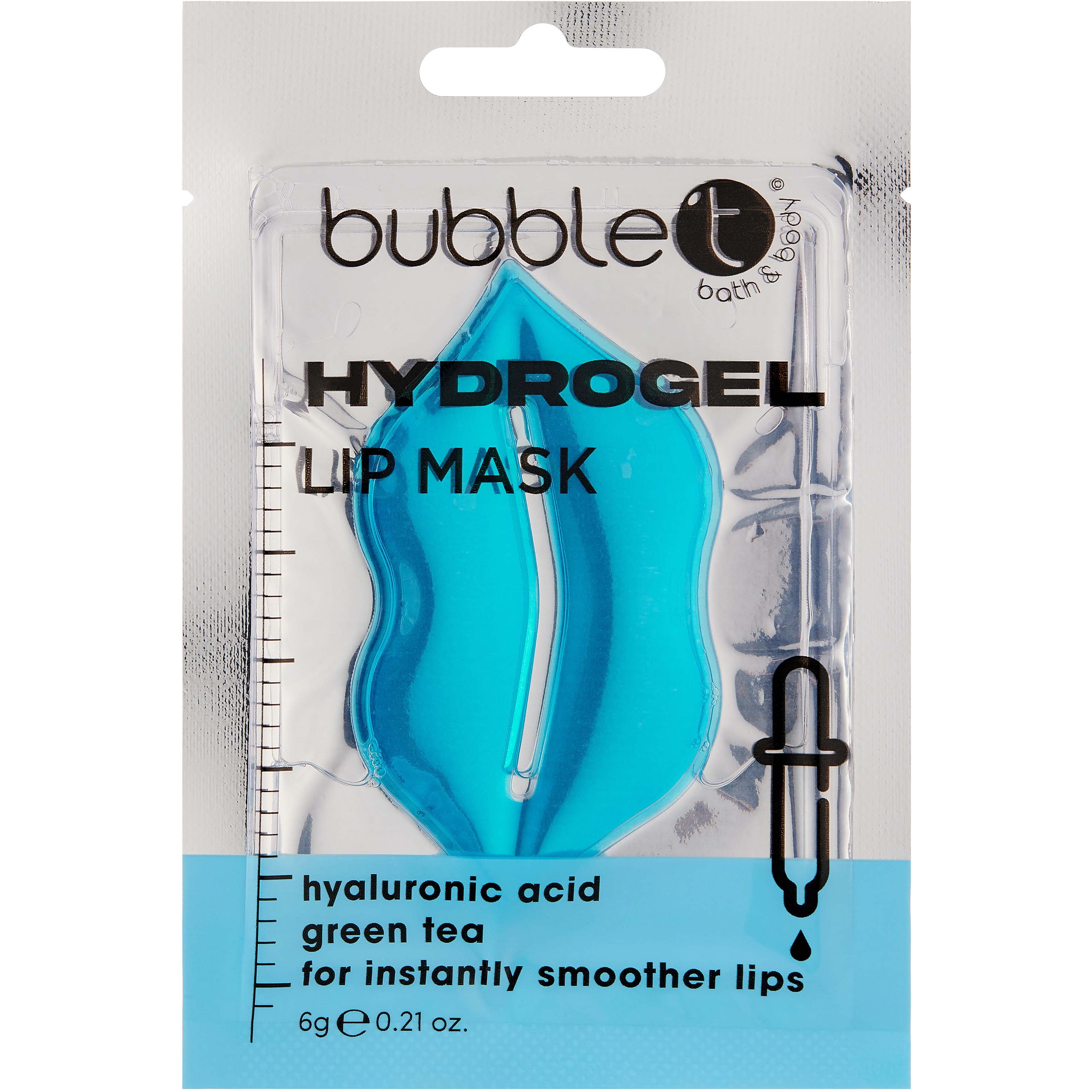 Läs mer om BubbleT Hydrogel Lip Patch Hyaluronic Acid & Green Tea