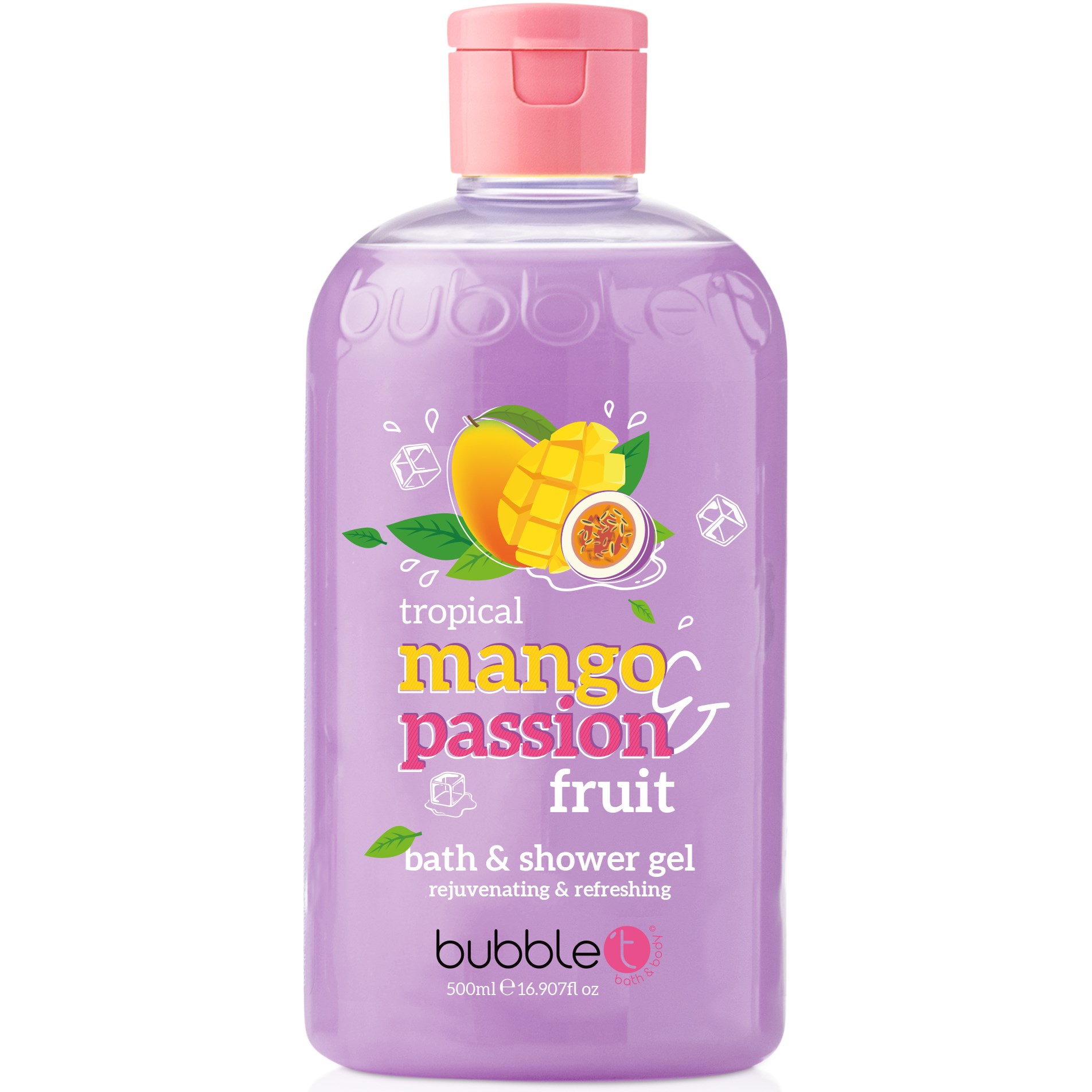 Läs mer om BubbleT Mango & Passion Fruit Smoothie Bath & Shower Gel 500 ml