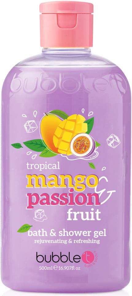 BubbleT Mango & Passion Fruit Smoothie Bath & Shower Gel  500 ml